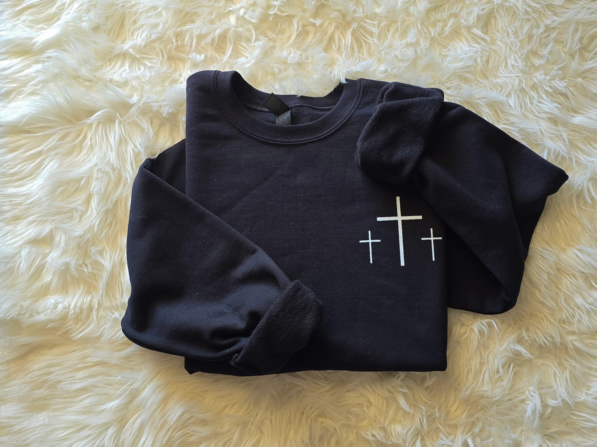 Sunday Morning Cross Tee or Sweatshirt