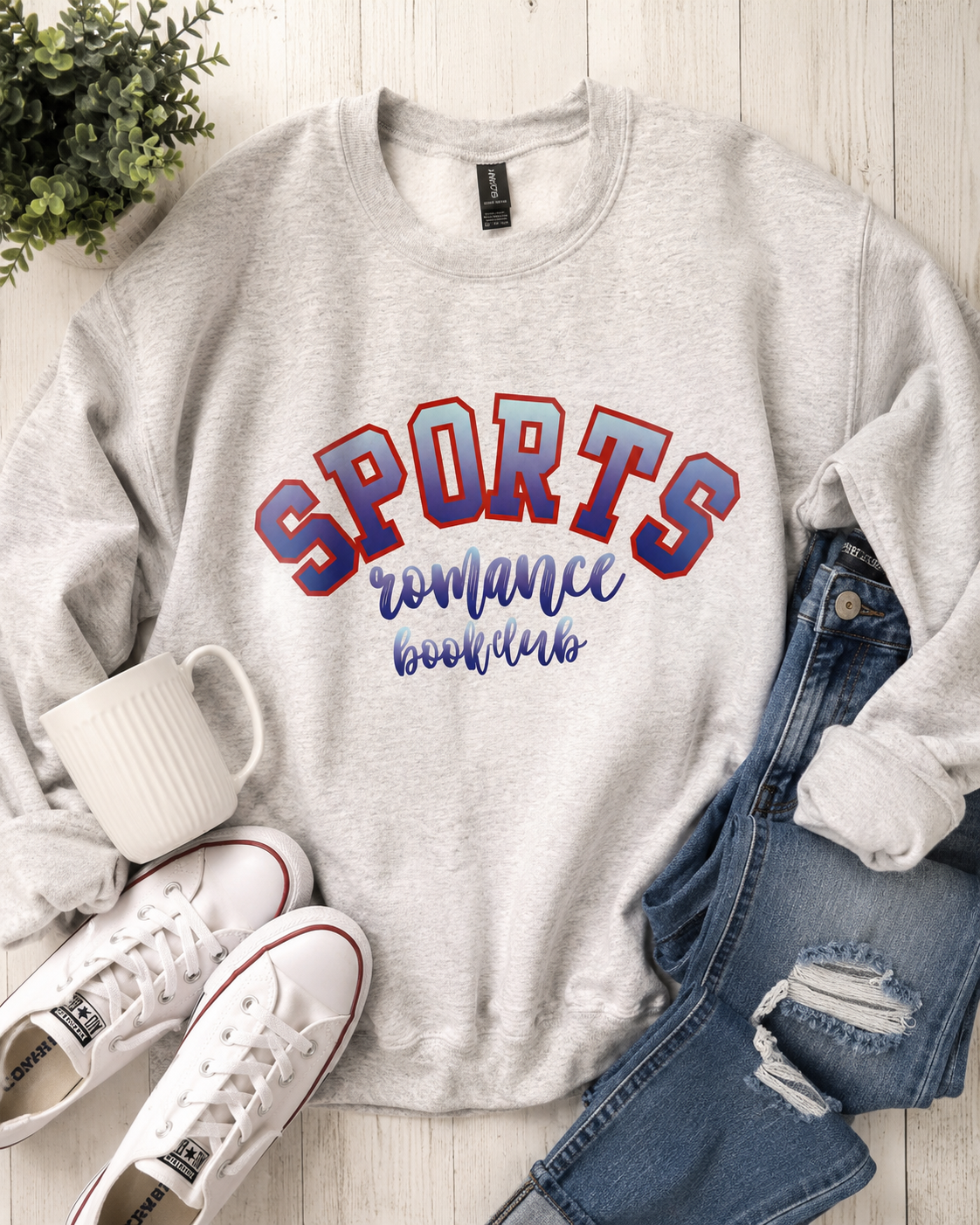 Sports Romance Book Club Sweatshirt