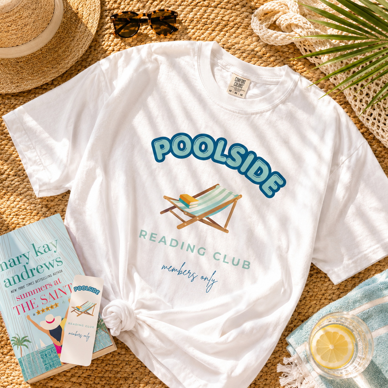 Poolside Reading Club Tee or Sweatshirt