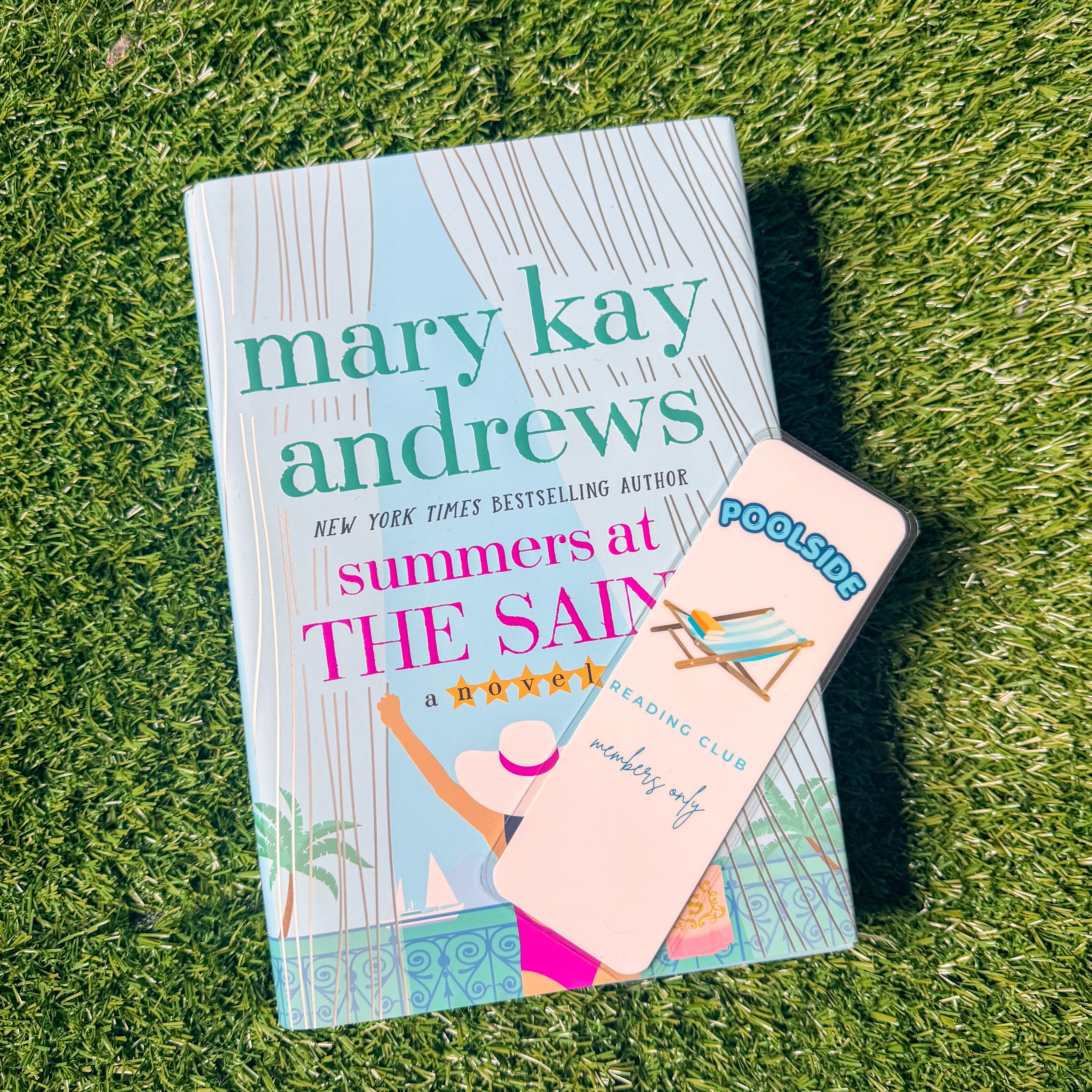 Poolside Reading Club Bookmark