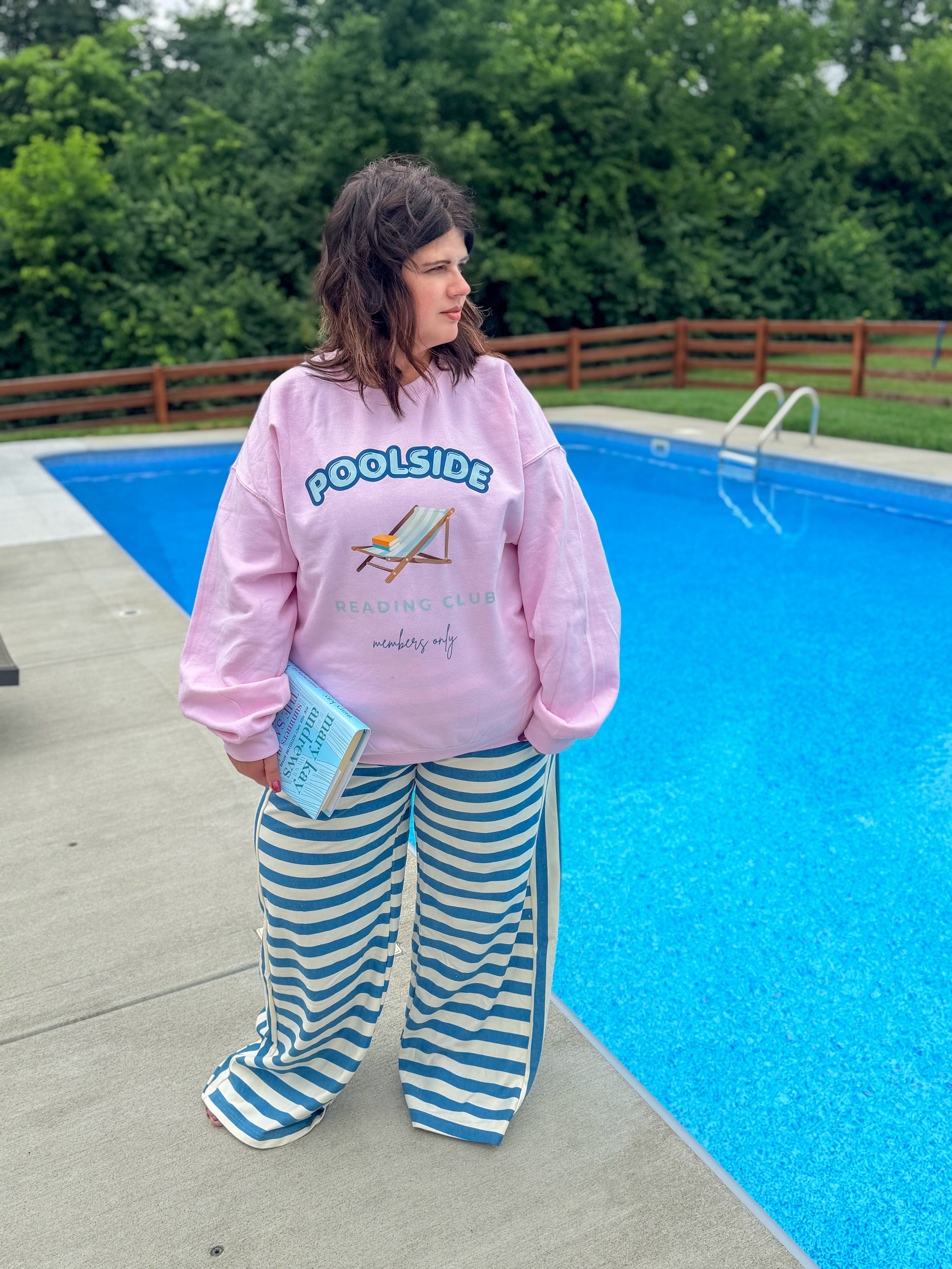 Coastal Stripe Wide Leg Pants