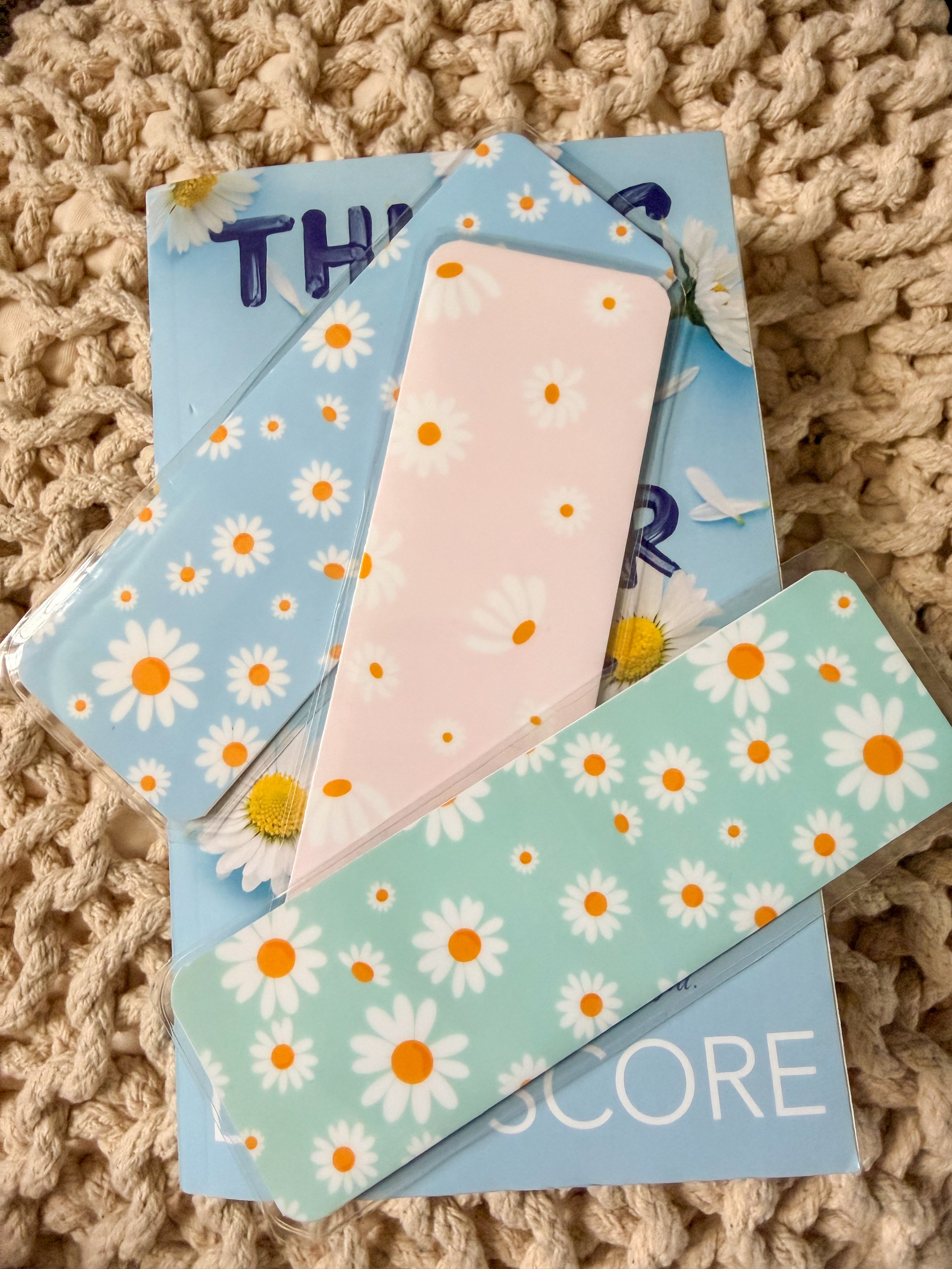 Daisy Bookmark Set