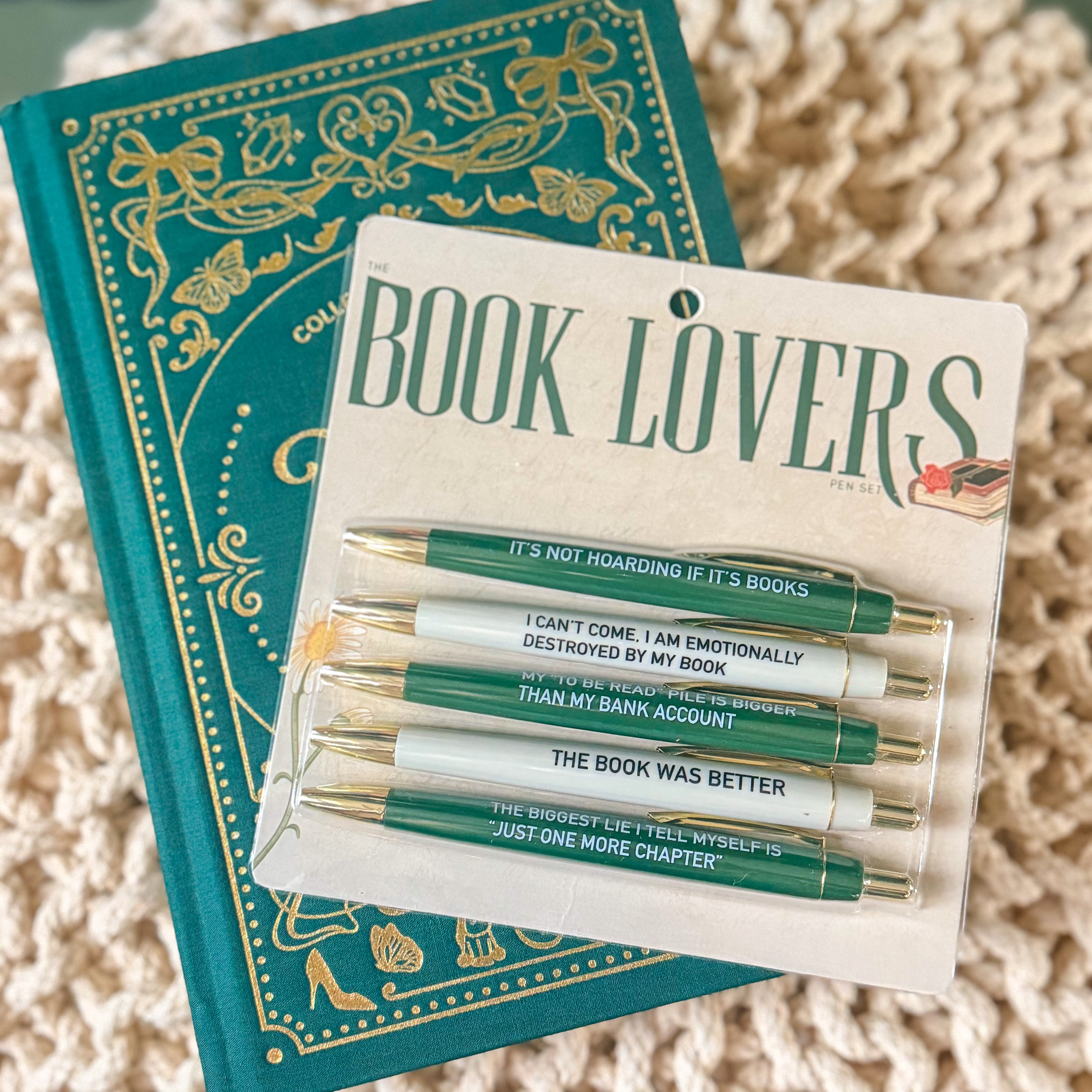 Book Lovers Pen Set