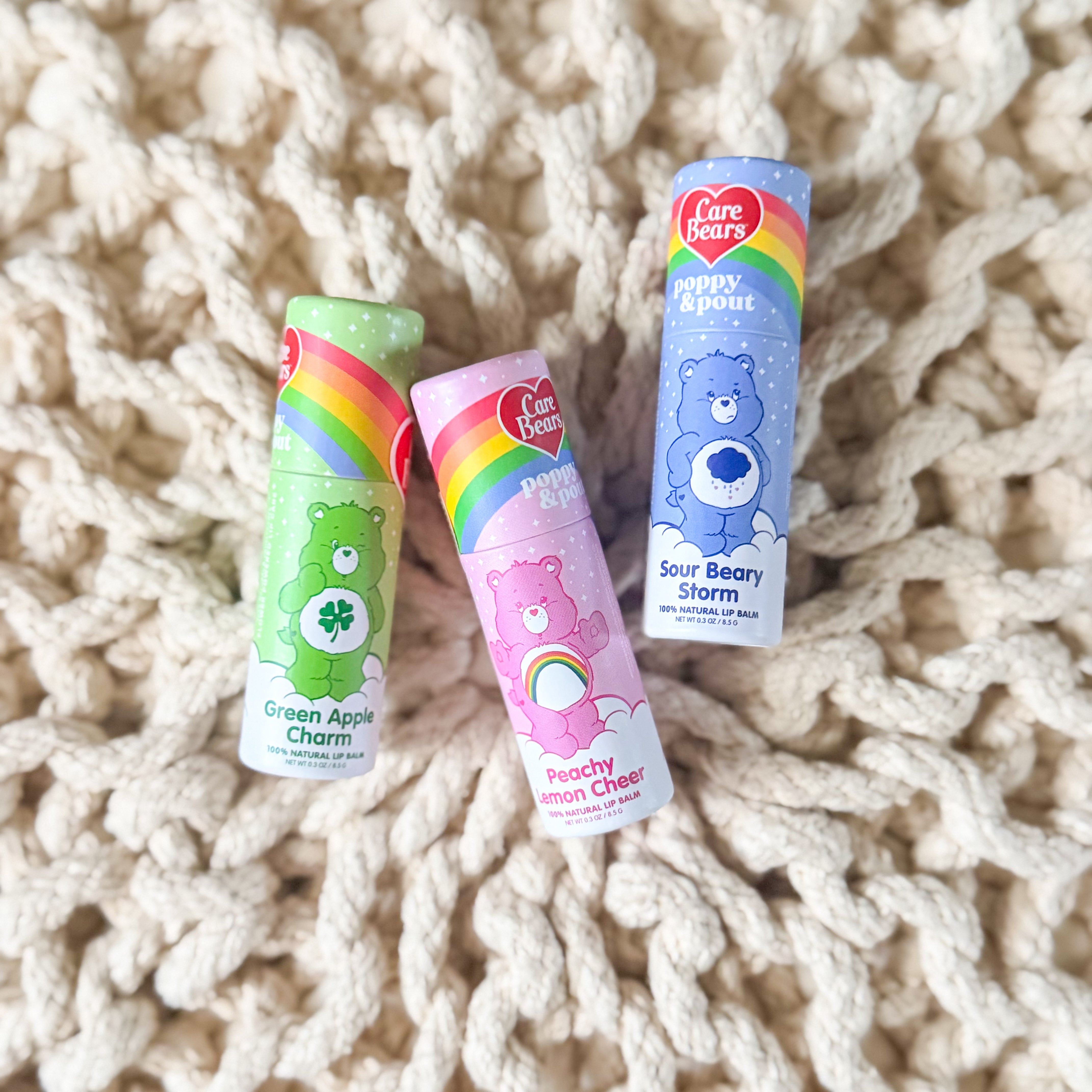 Poppy & Pout Care Bear Lip Balm Set