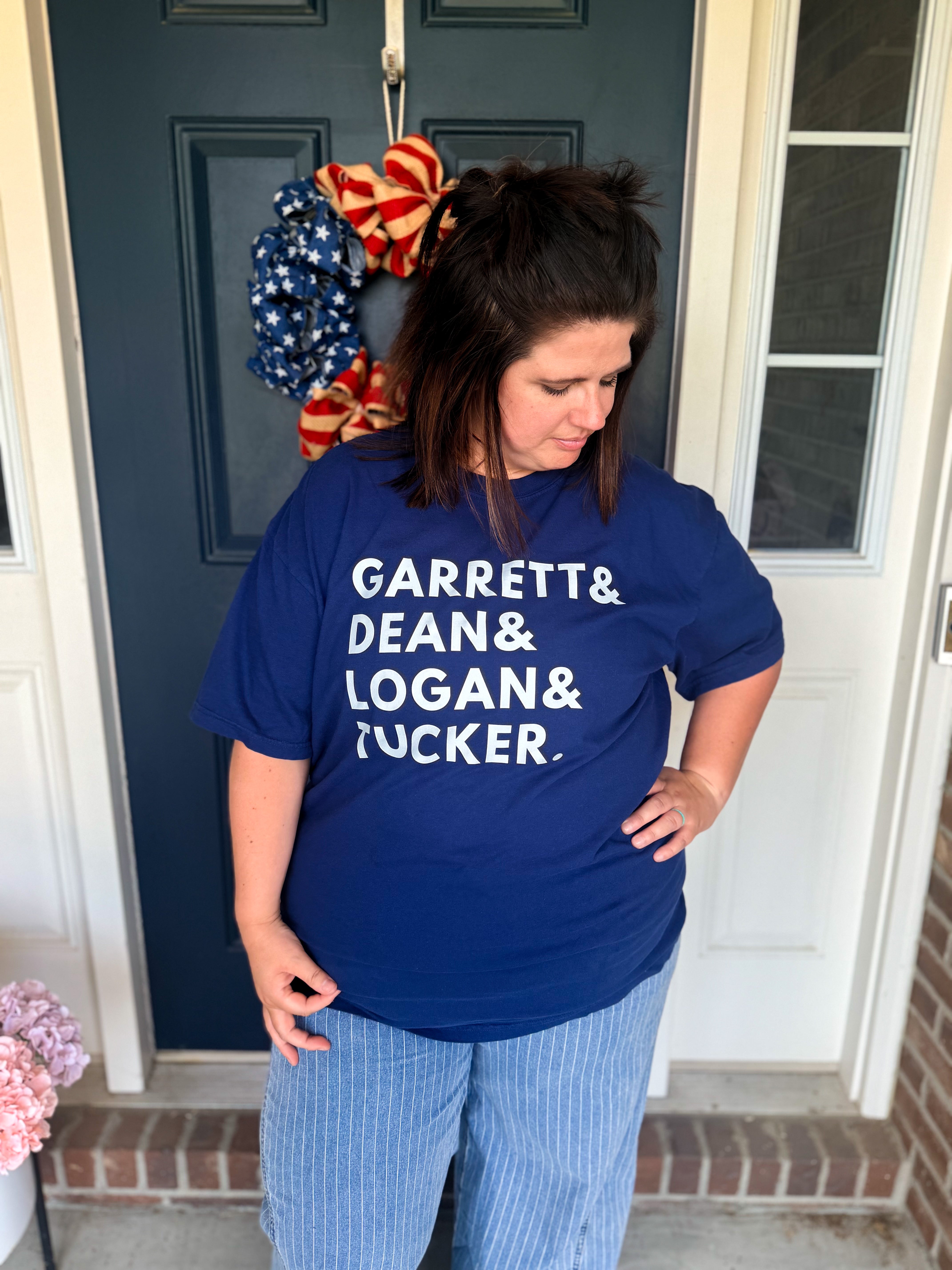 Garrett, Dean, Logan & Tucker Tee