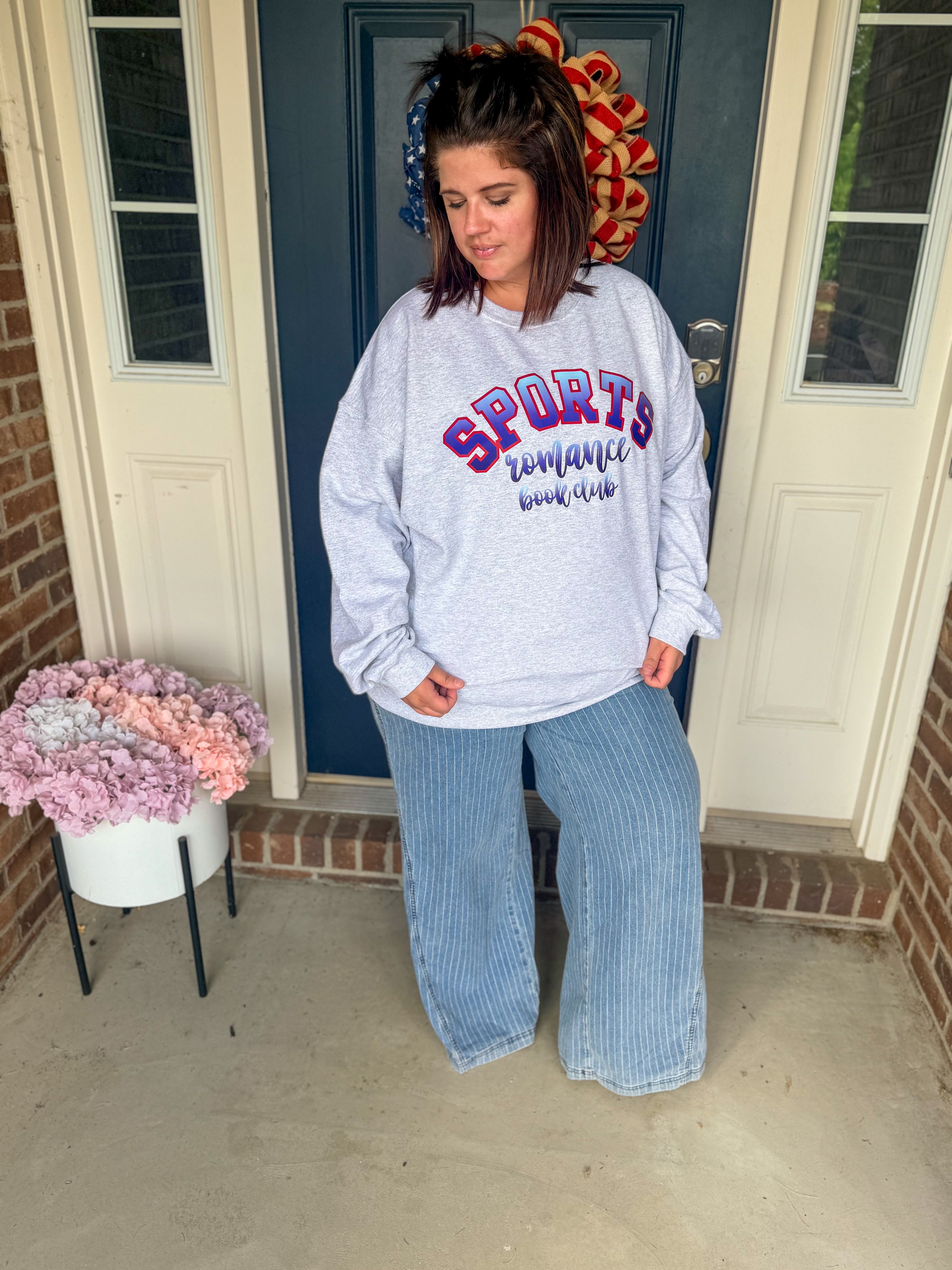 Sports Romance Book Club Sweatshirt