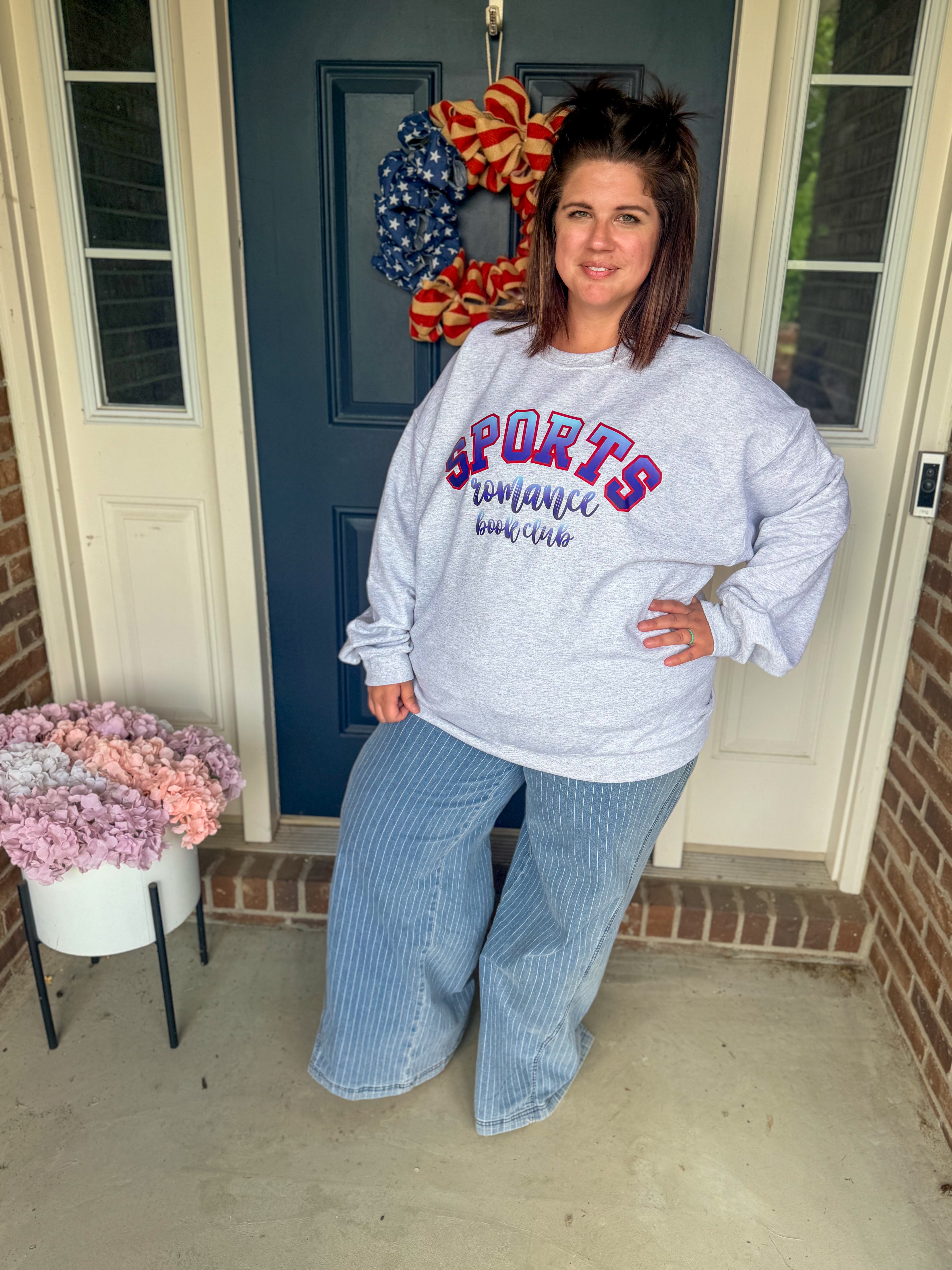 Sports Romance Book Club Sweatshirt