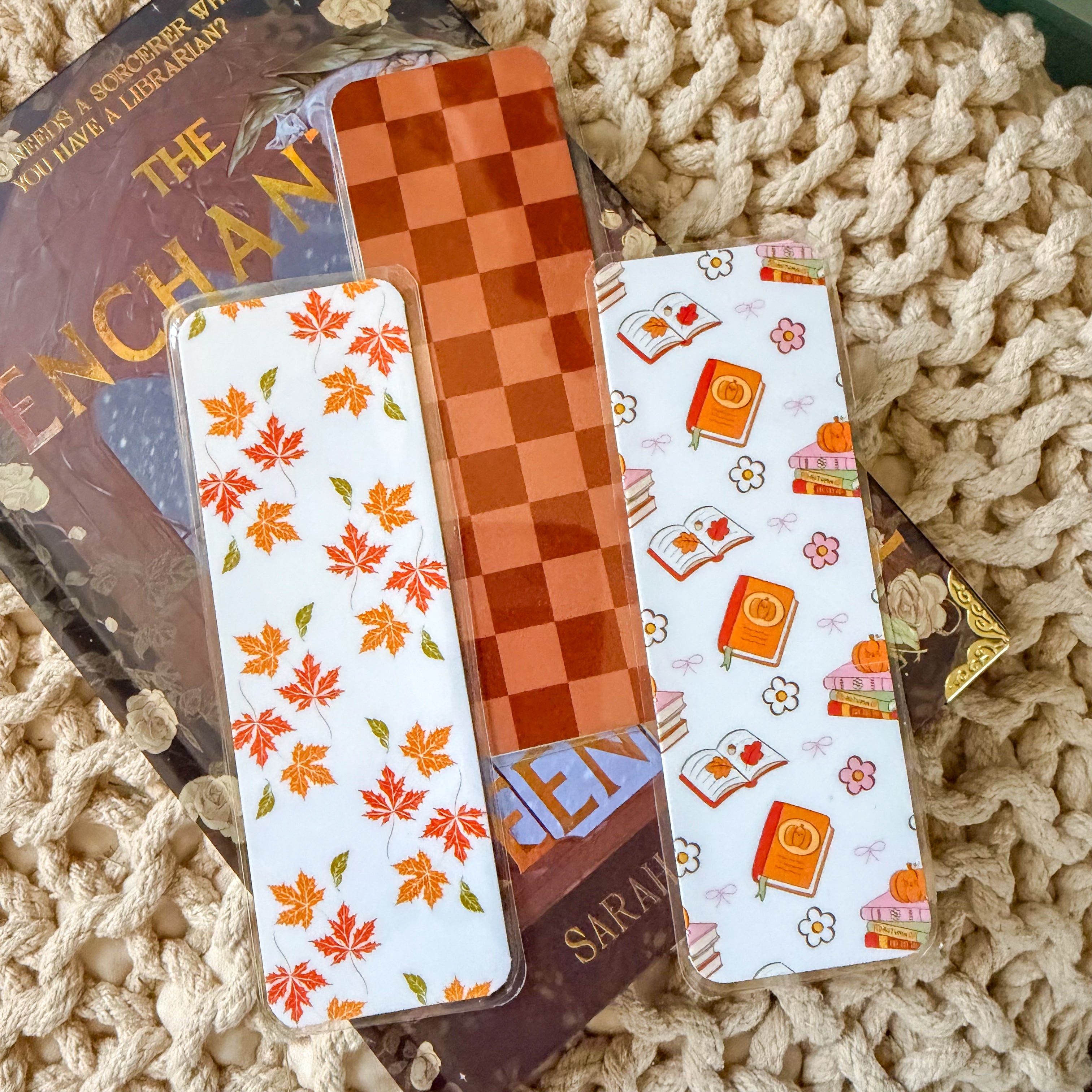 Autumn Chapter Bookmark Set
