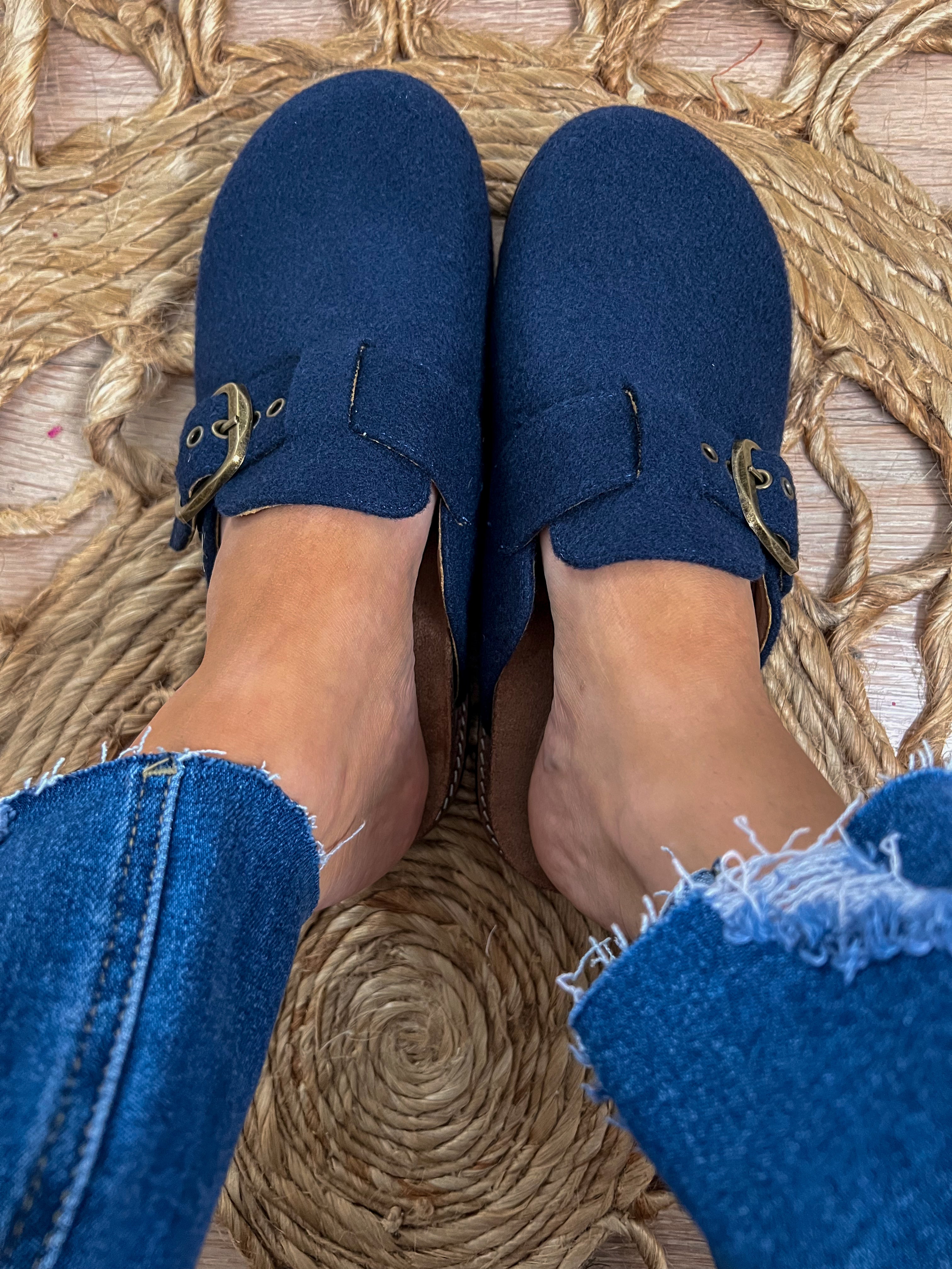 Corkys Day Dream Slides - Navy