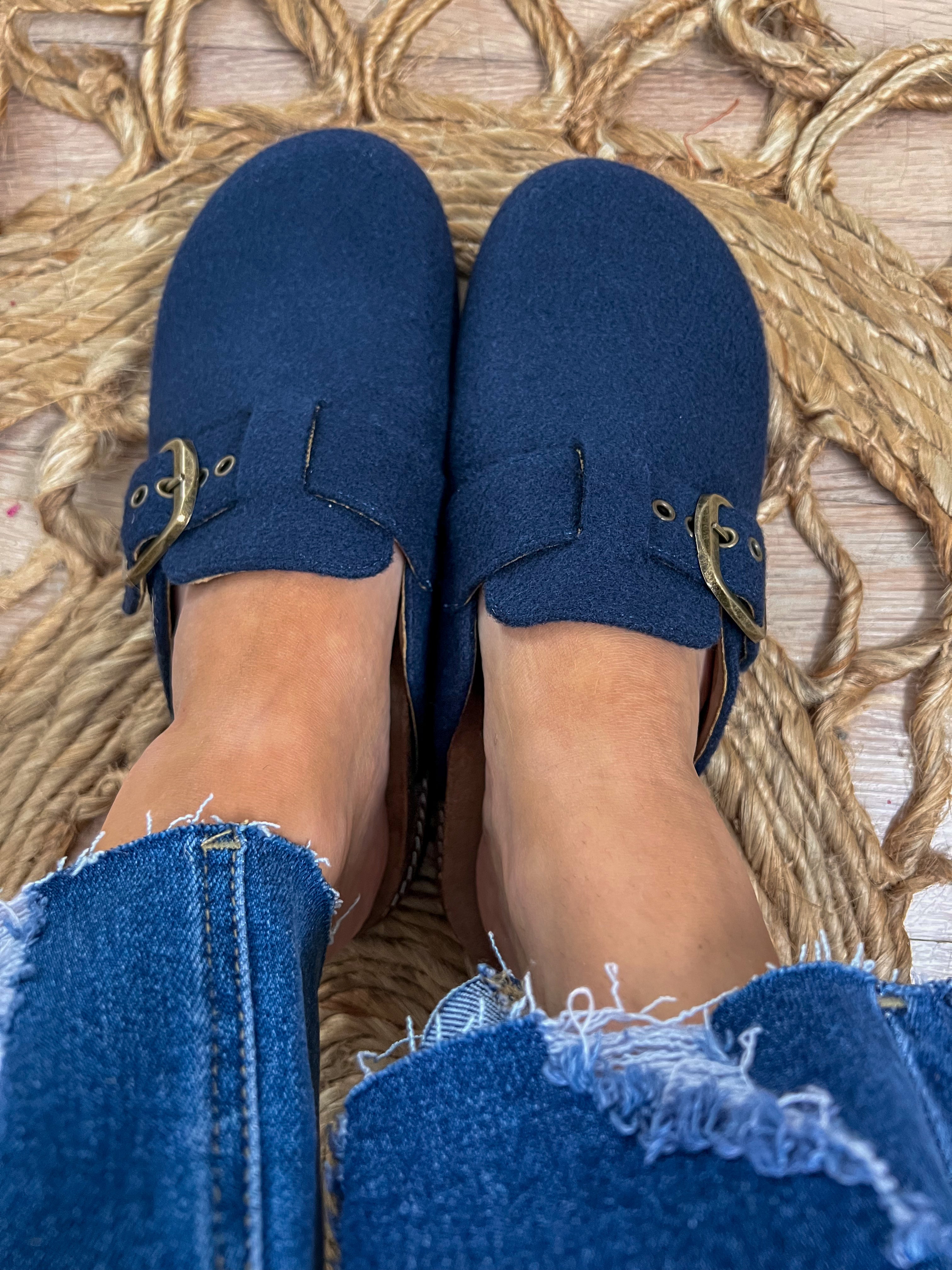 Corkys Day Dream Slides - Navy