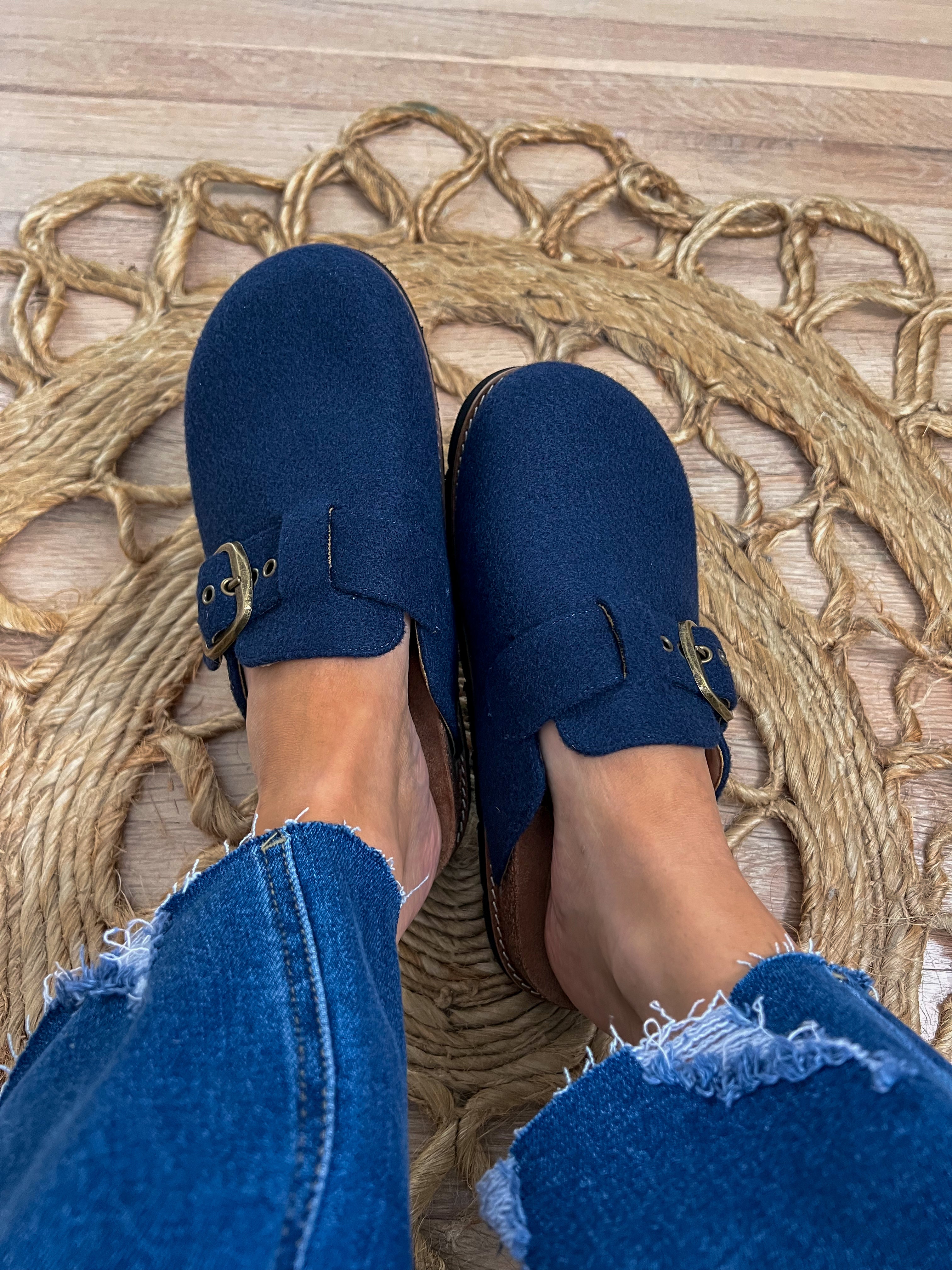 Corkys Day Dream Slides - Navy
