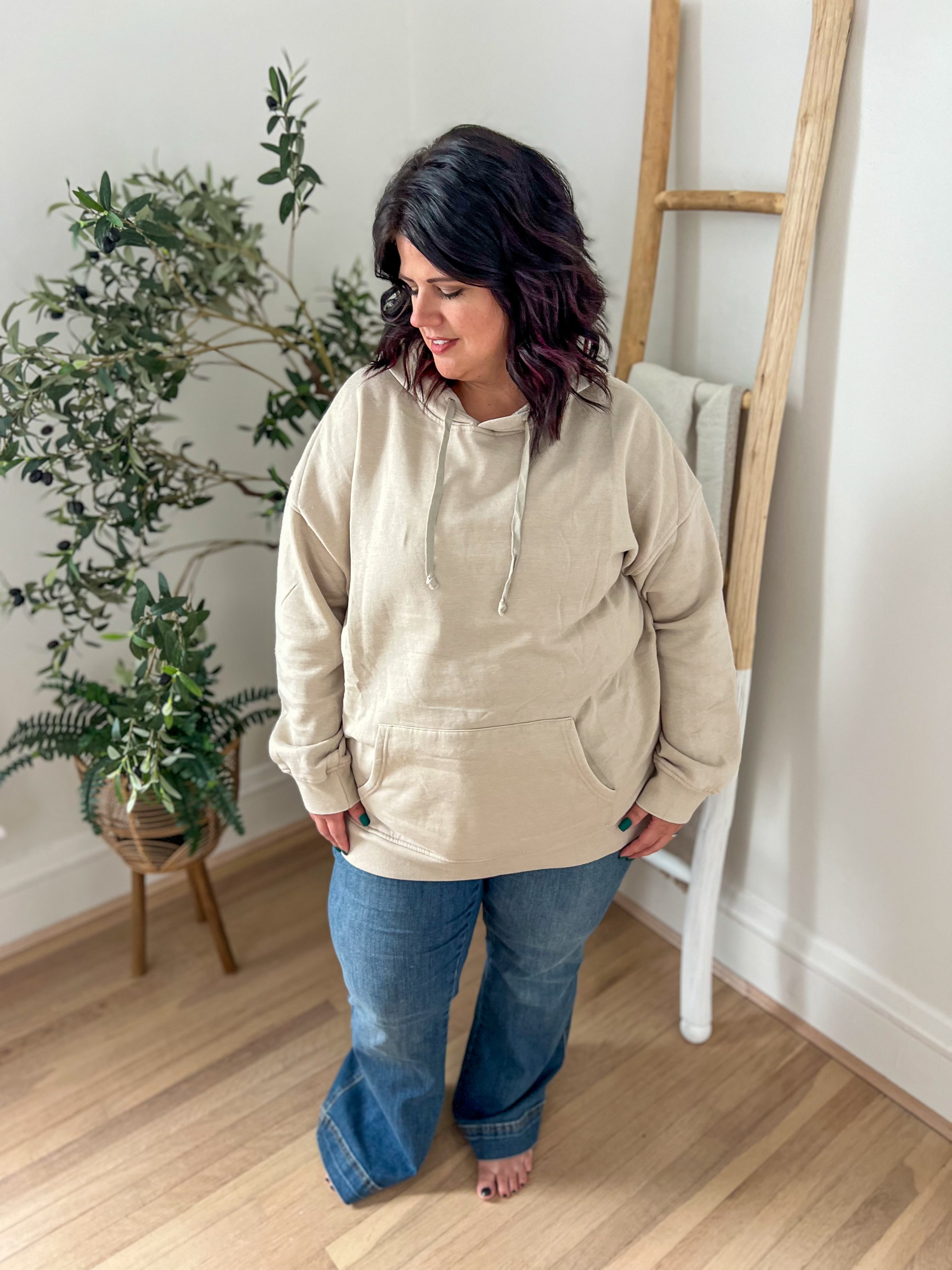 DOORBUSTER Vintage Wash Hoodie - Mocha