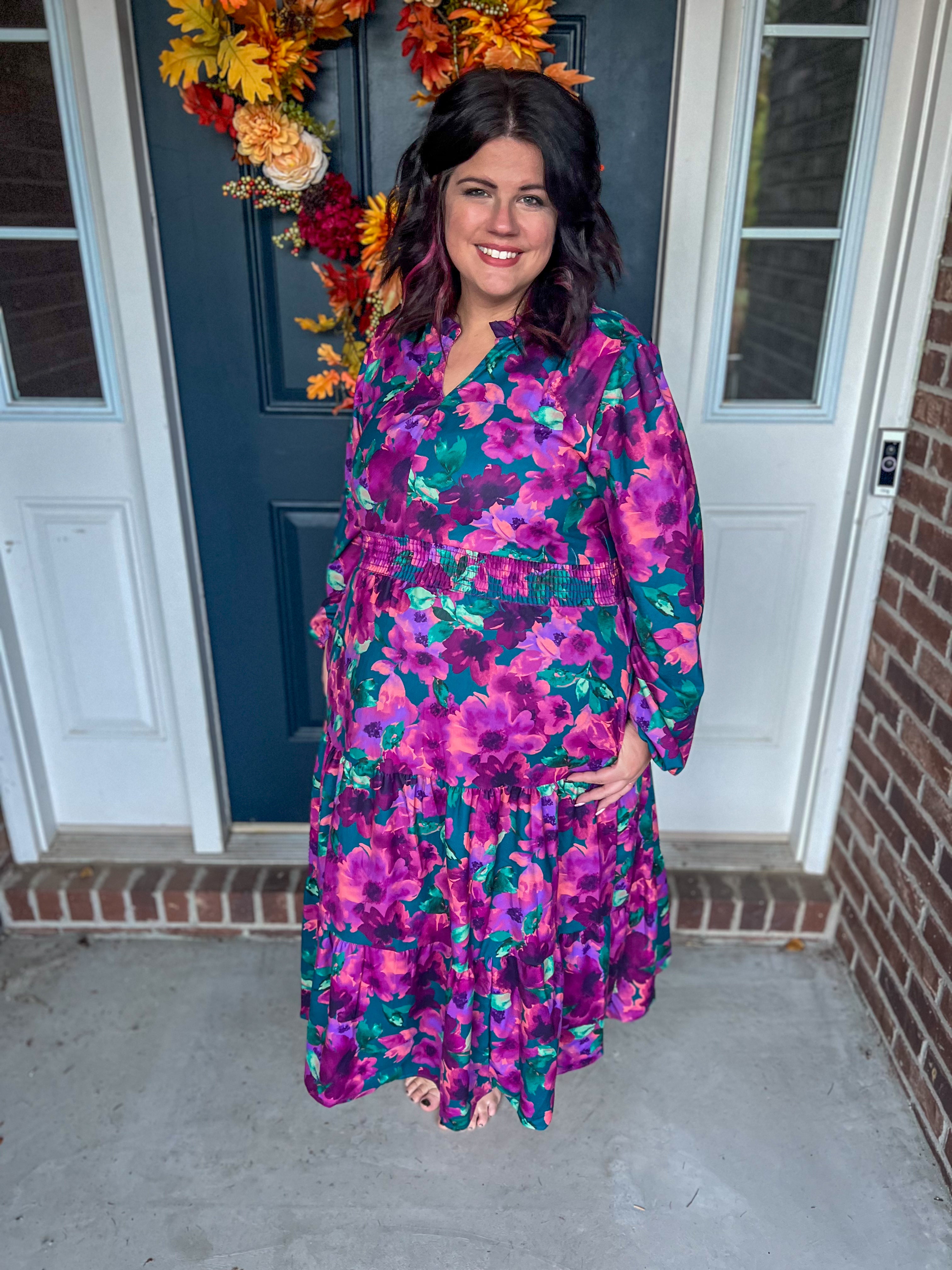 Jewel Floral Dress