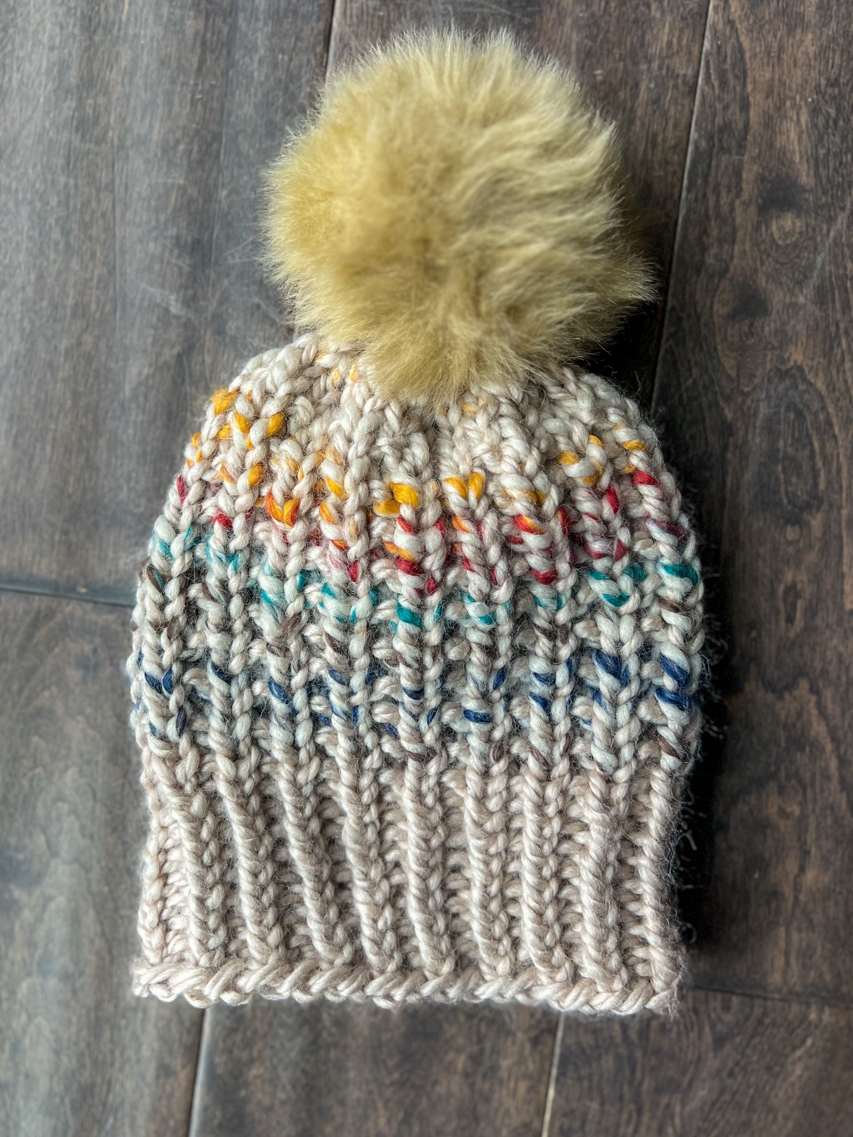 Aspen Knit Beanie - Fall Ombre