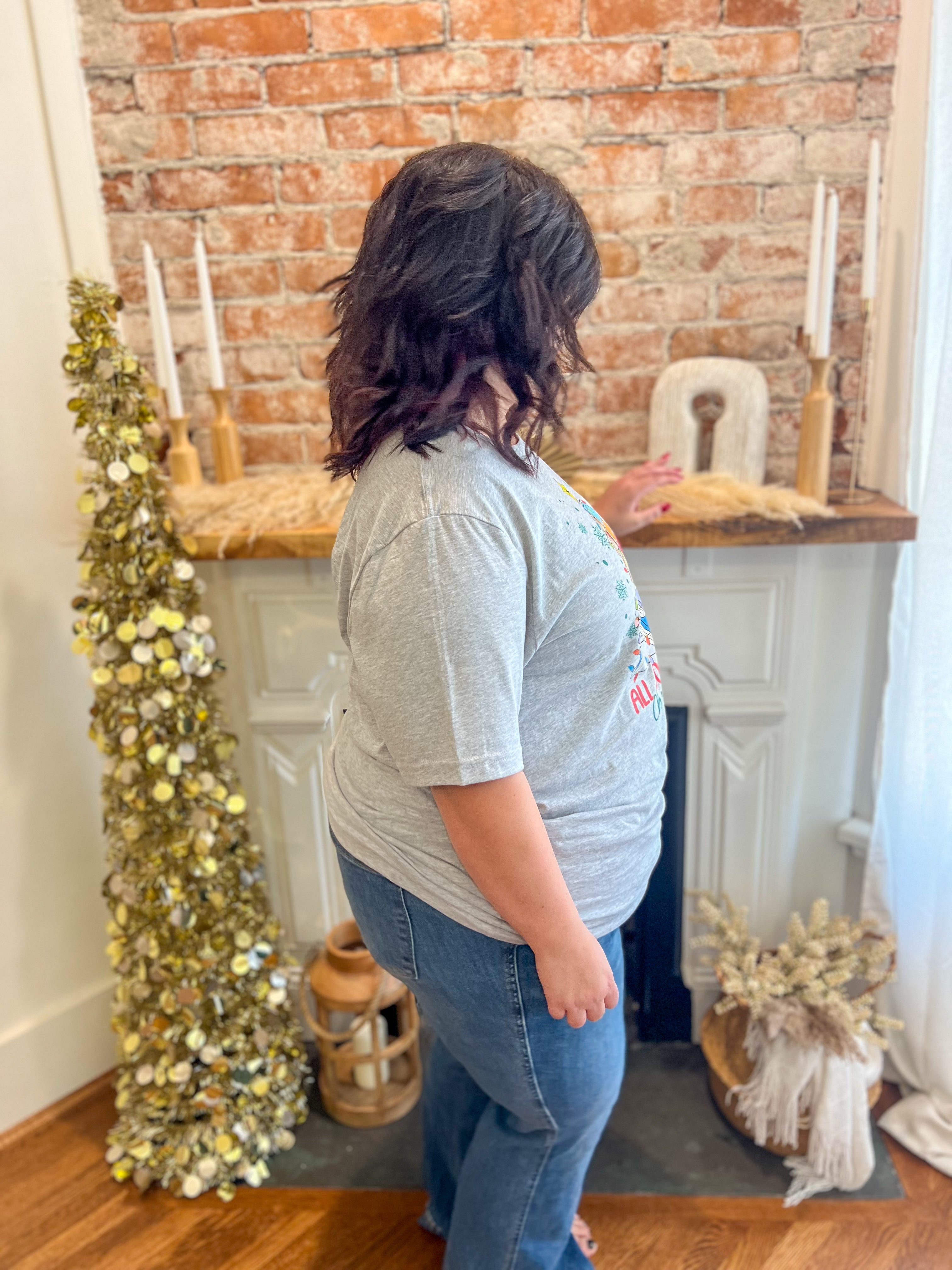 Booked For Christmas Tee