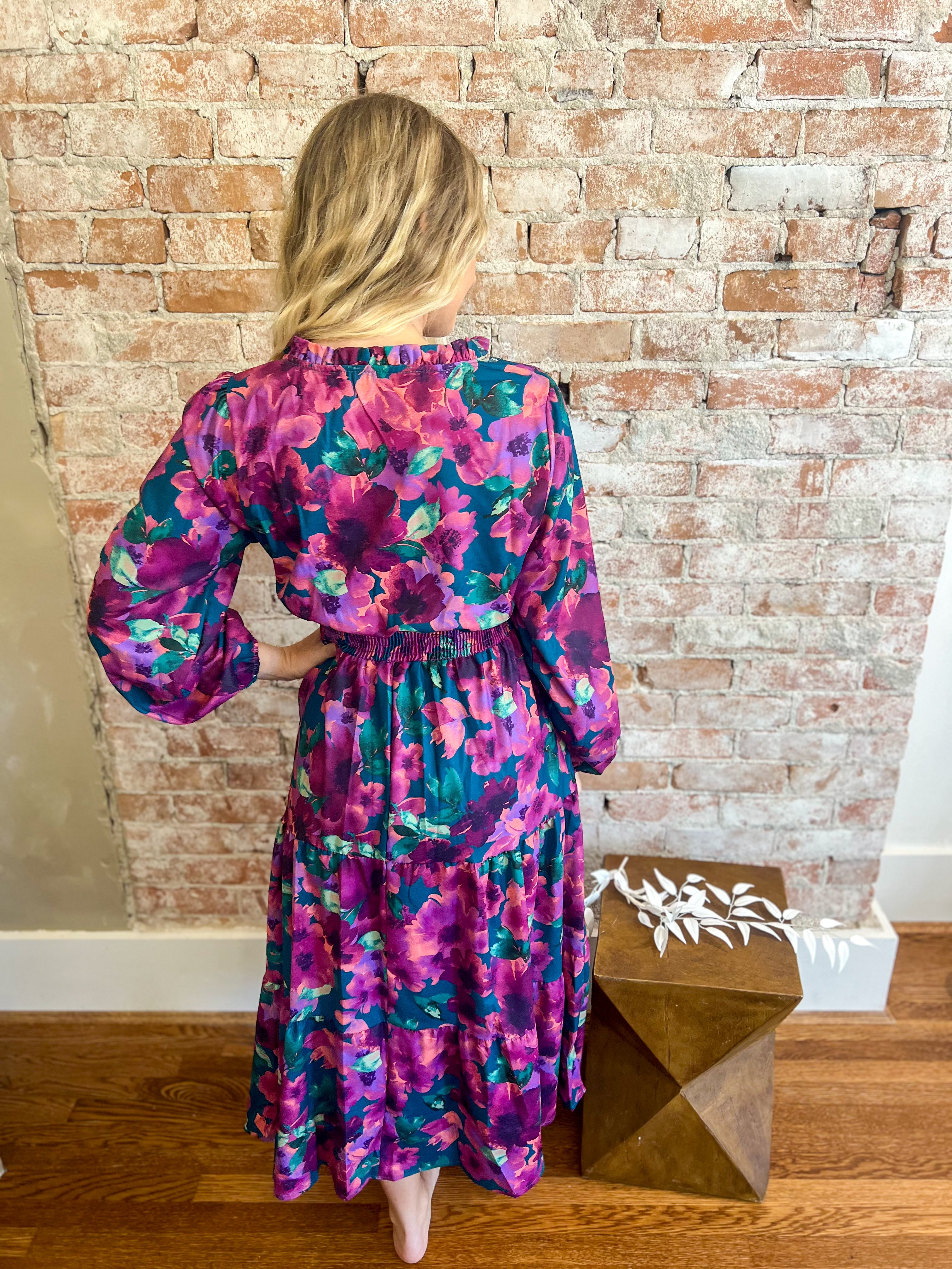 Jewel Floral Dress