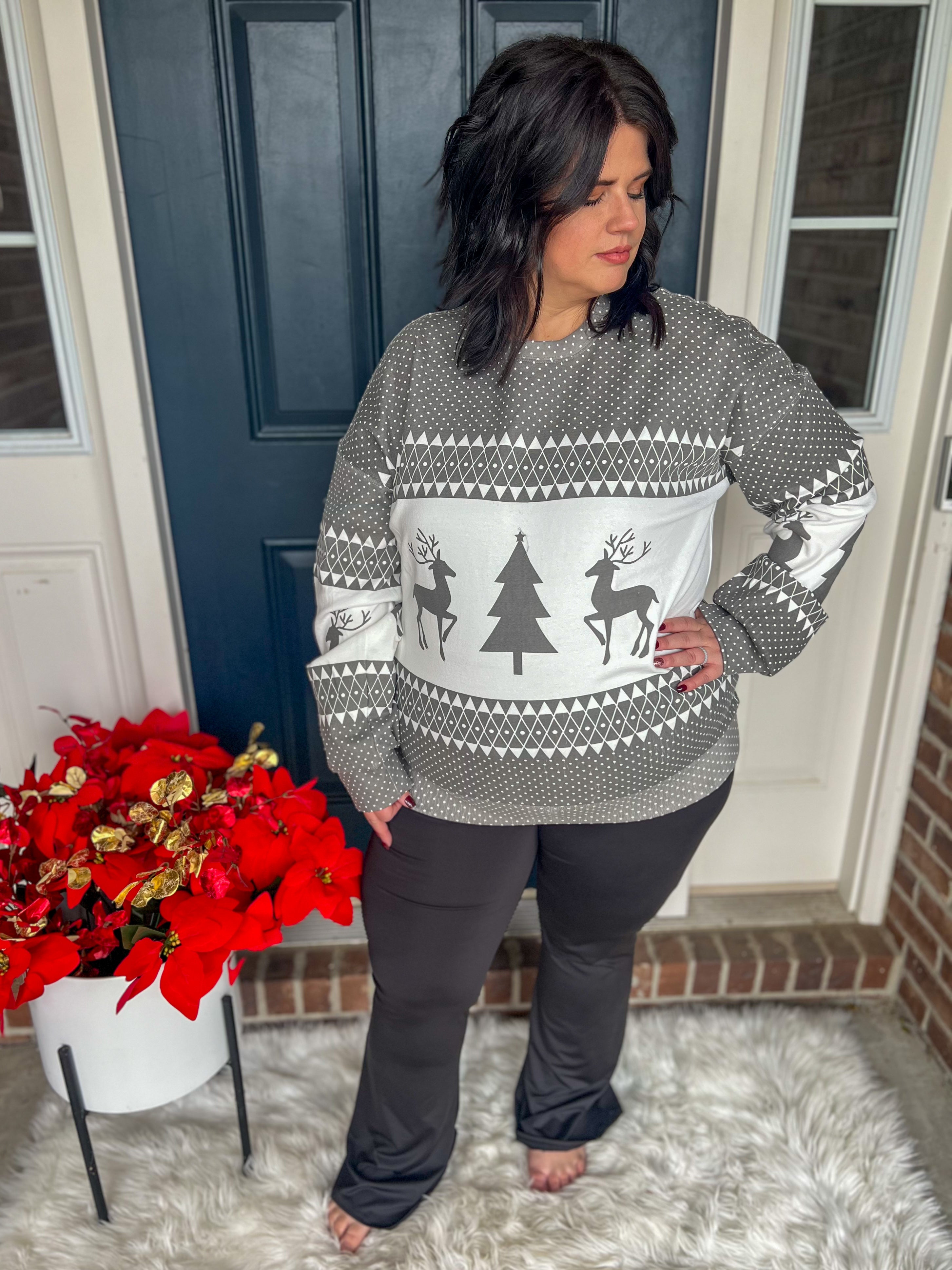 Ampersand Ave University Pullover - Oh What Fun