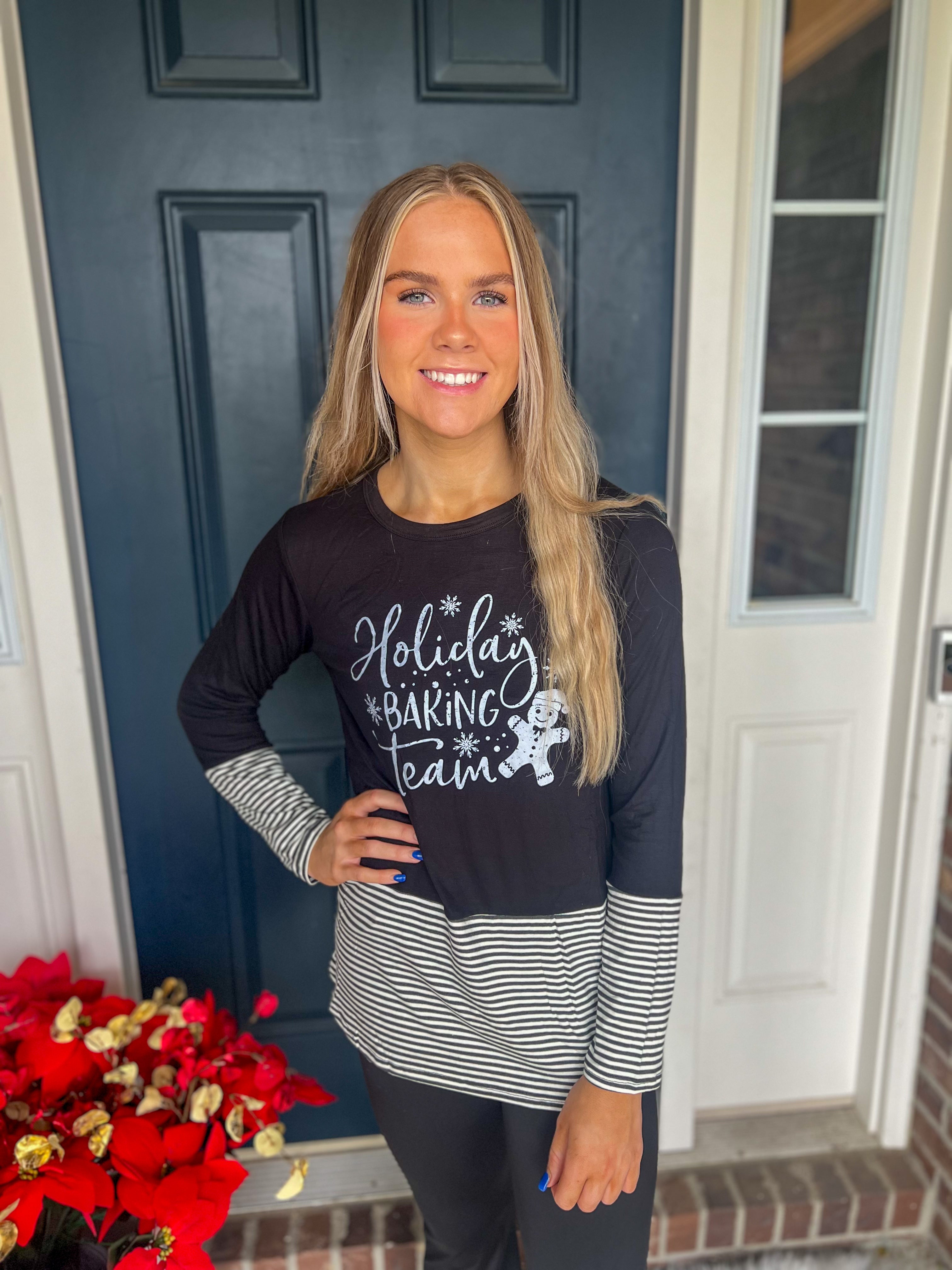 Holiday Baking Team Top
