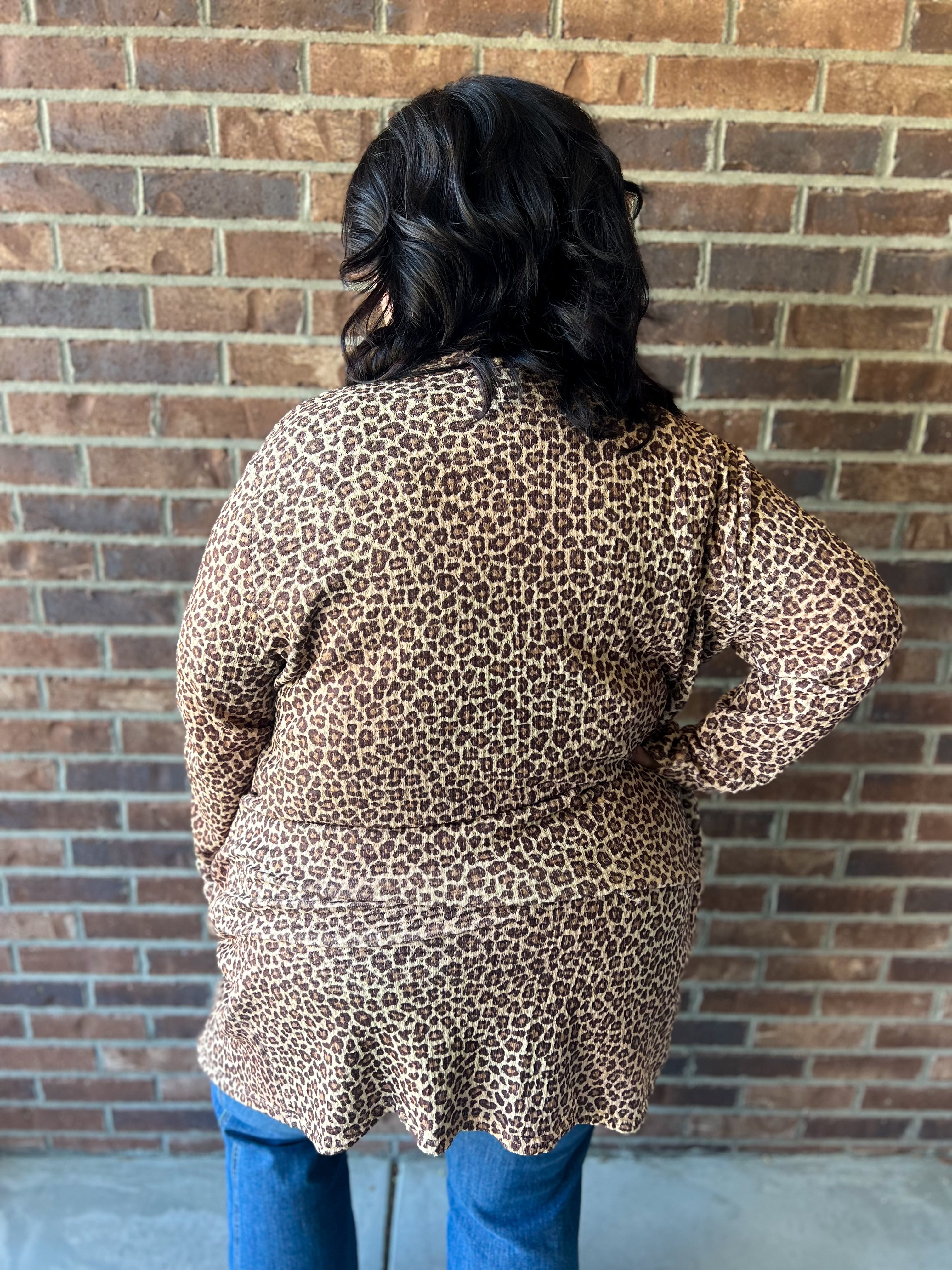 Lola Cardigan - Cheetah
