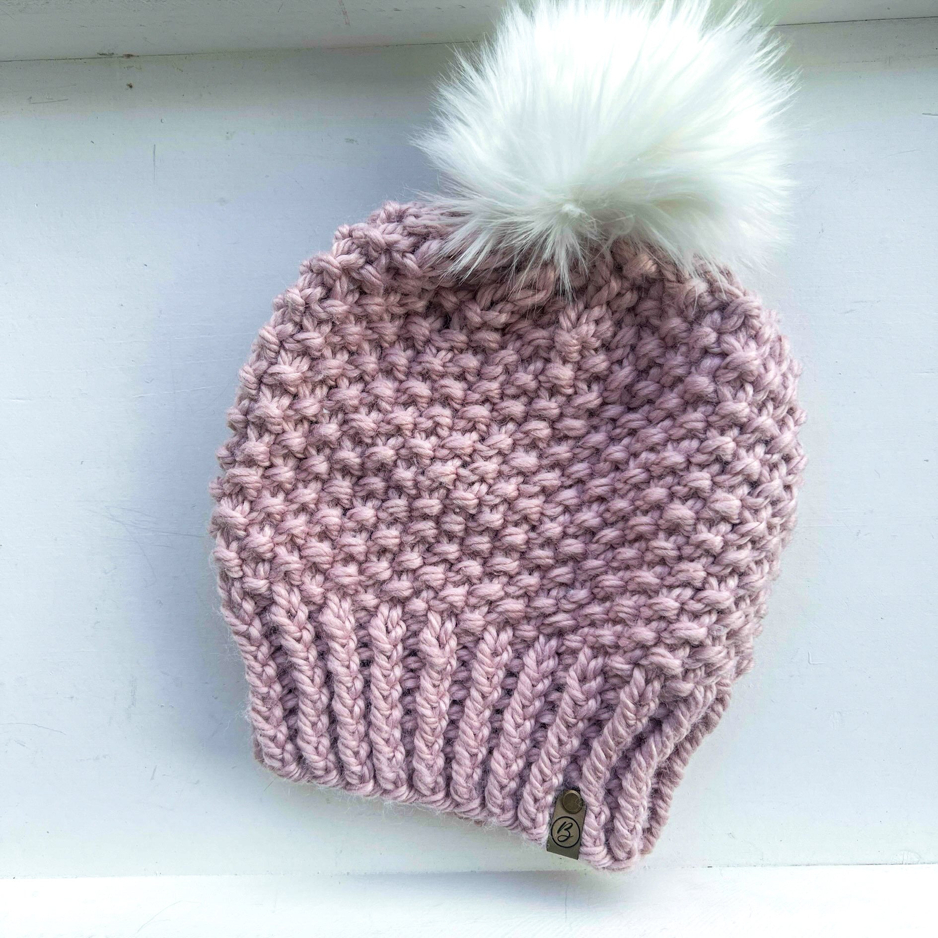 Icelyn Knit Beanie - Rose