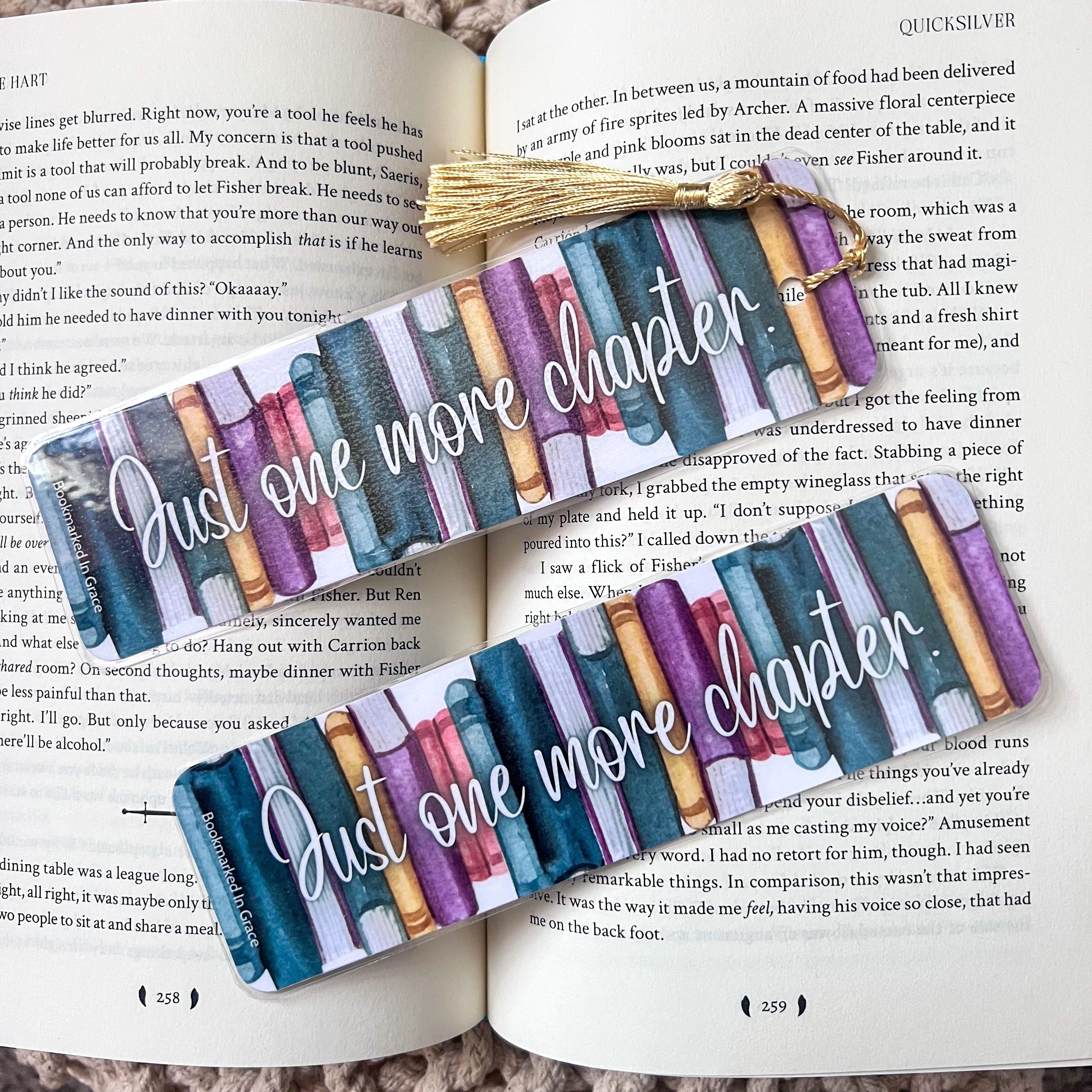 One More Chapter Bookmark