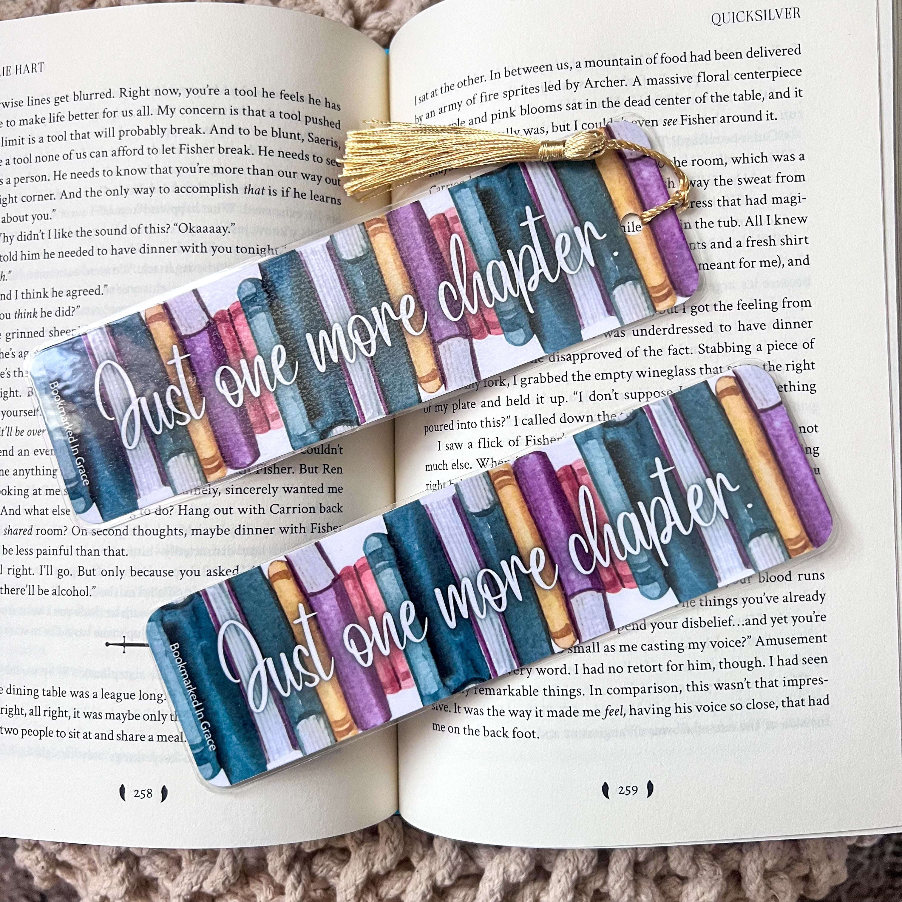 One More Chapter Bookmark