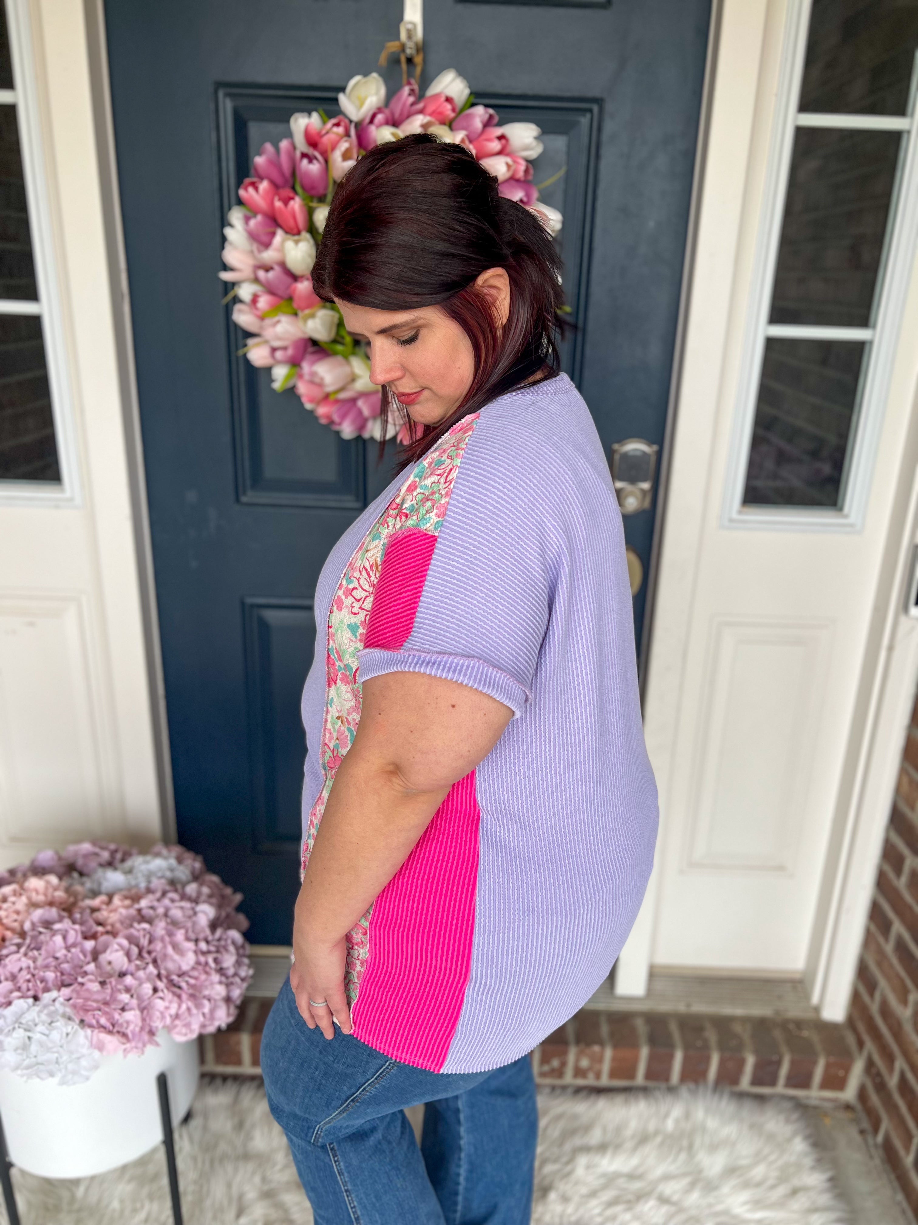Lila Lavender Bloom Top