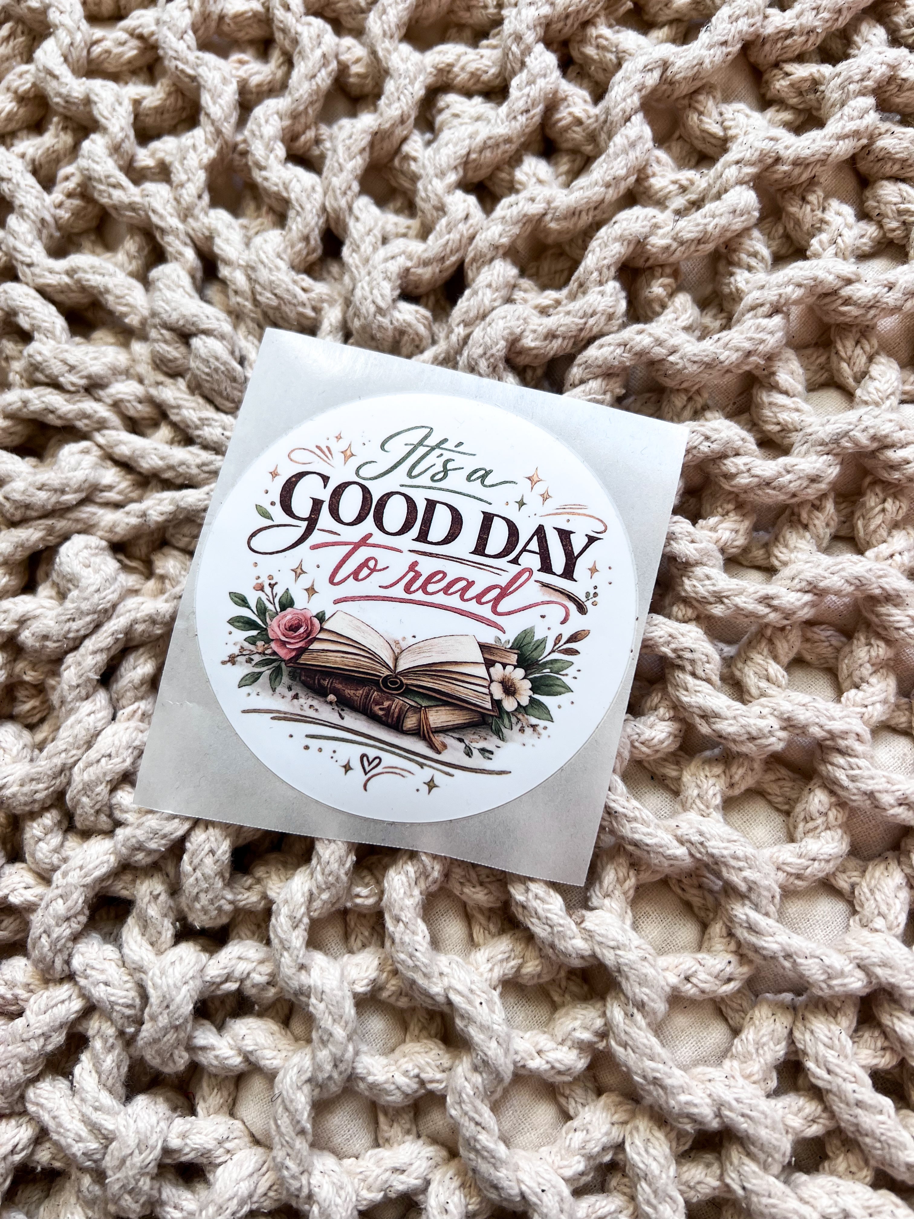 It's A Good Day to Read Sticker