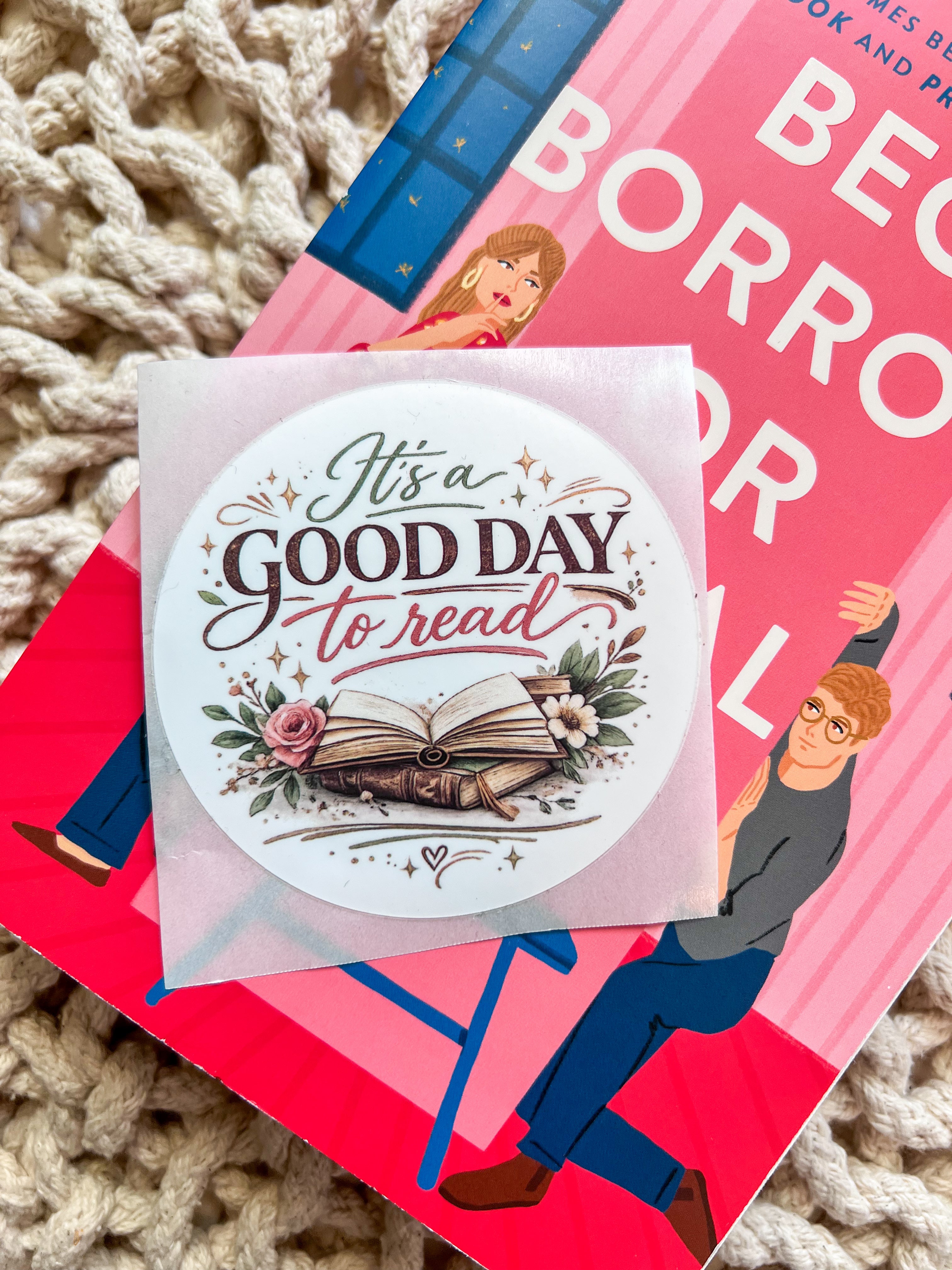It's A Good Day to Read Sticker