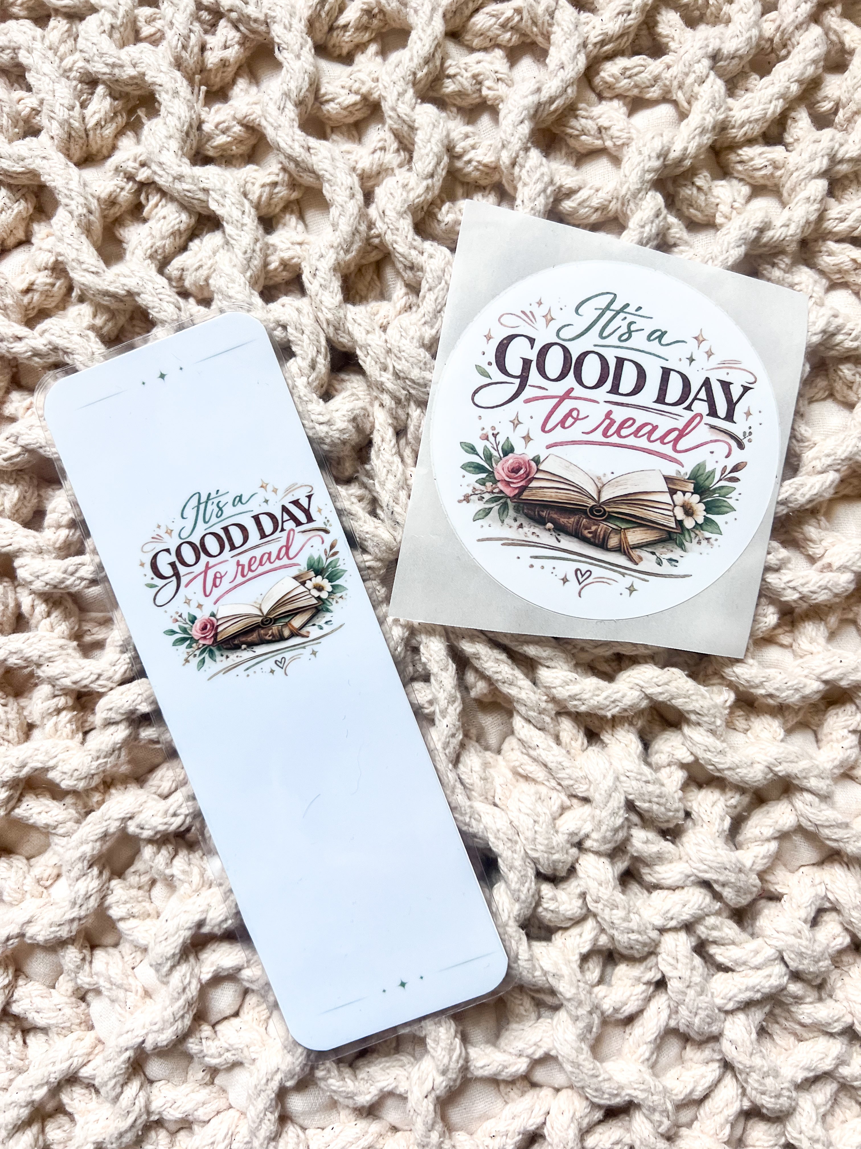 It's a Good Day to Read Bookmark