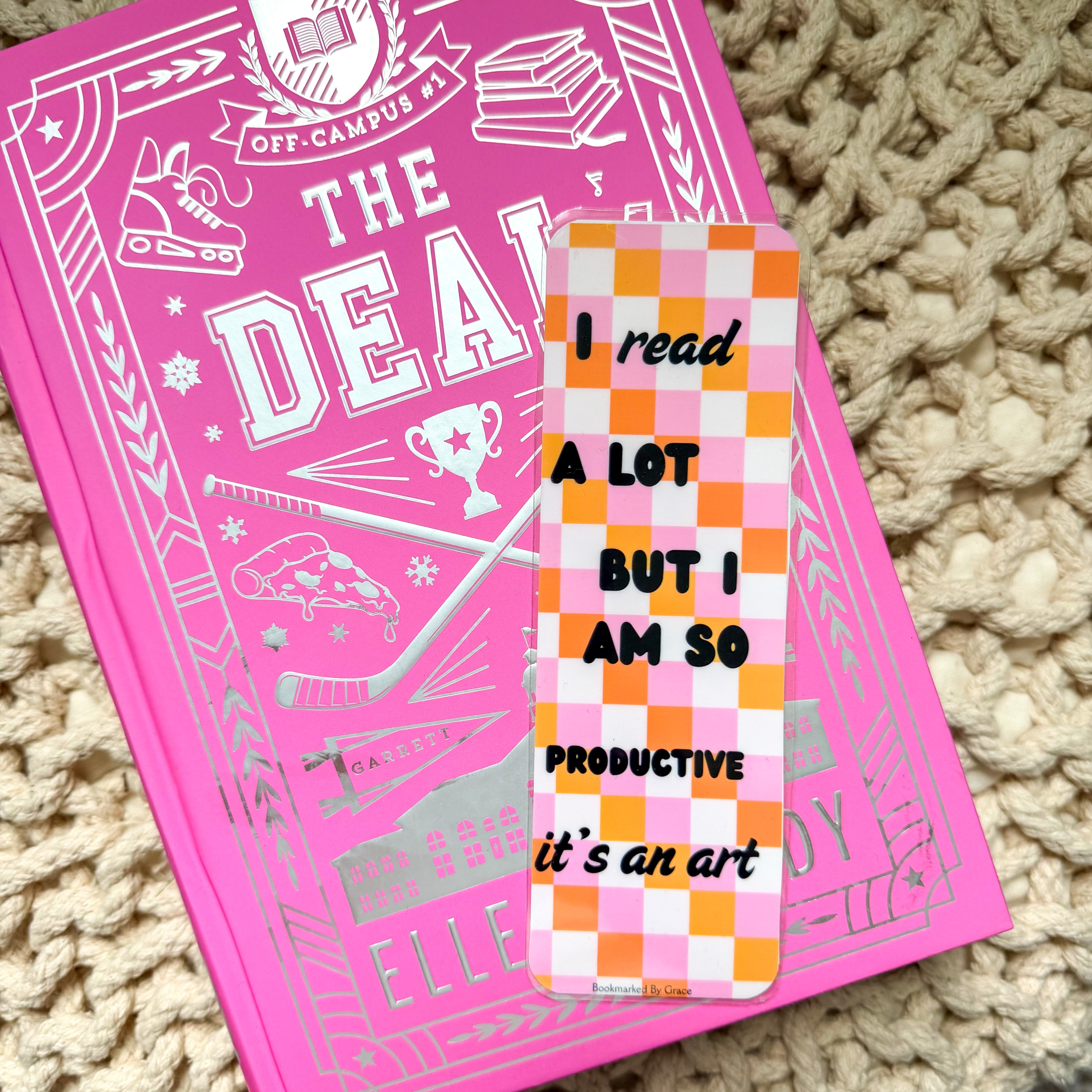 I Read A Lot Bookmark