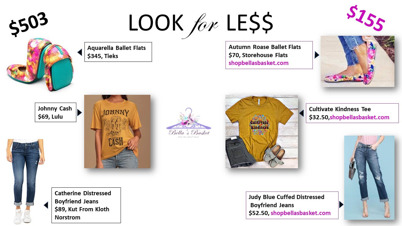 Where Bella's Basket began+ A "Look for Less" you don't want to miss!