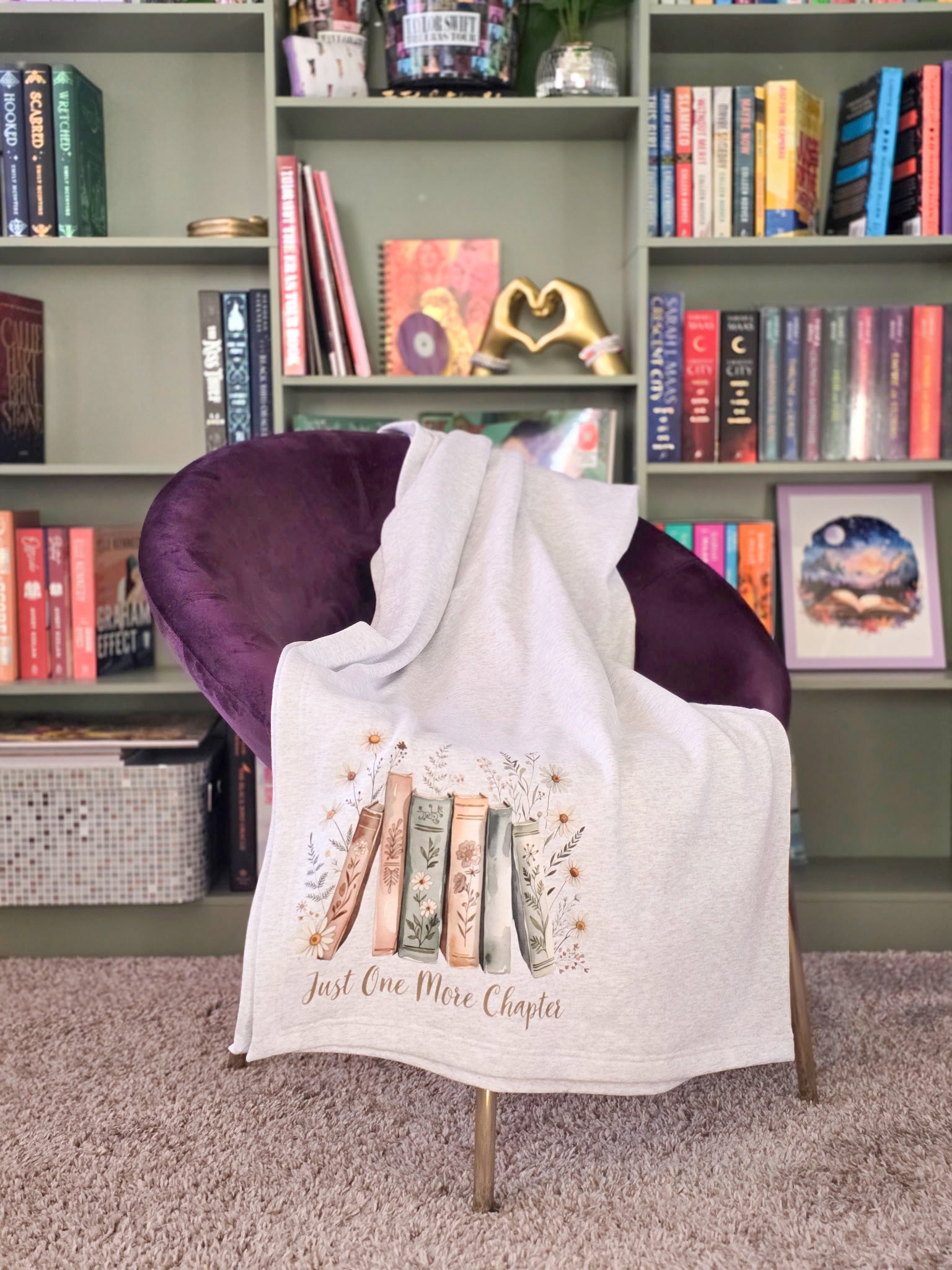 Just One More Chapter Blanket
