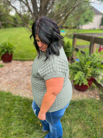 Kelly Knitted Top - Sage