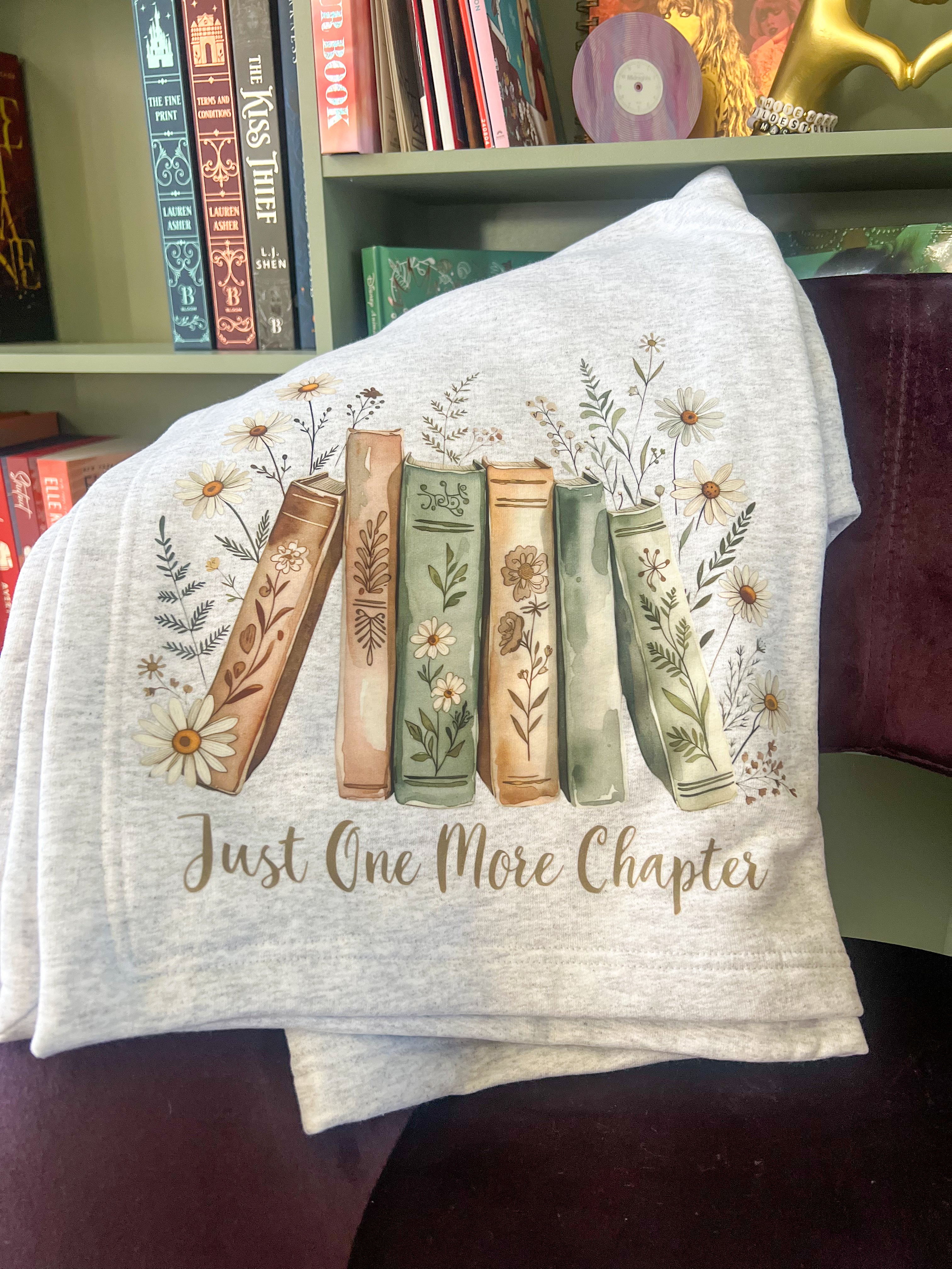 Just One More Chapter Blanket