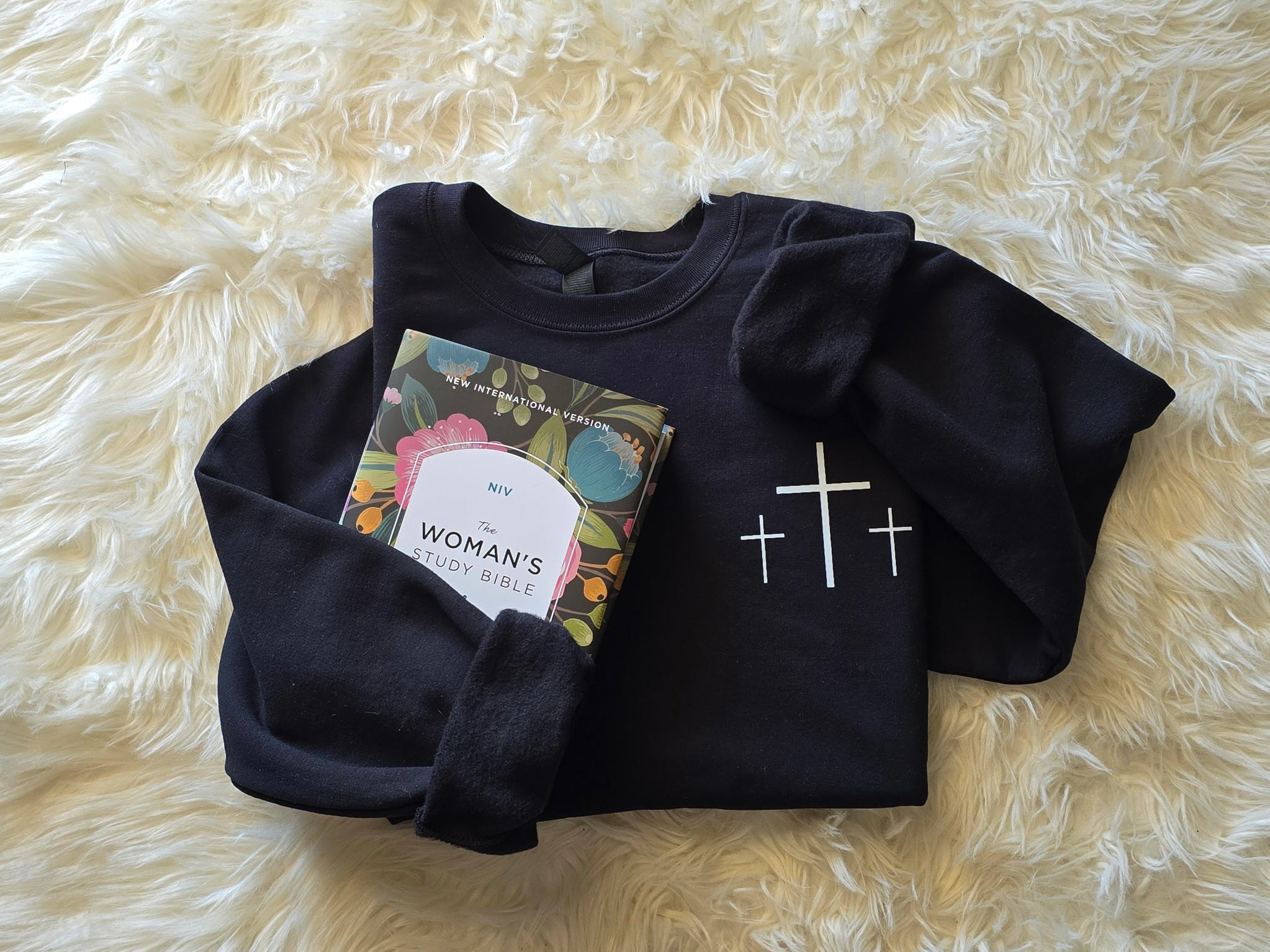 Sunday Morning Cross Tee or Sweatshirt
