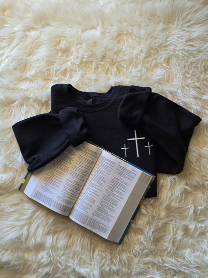 Sunday Morning Cross Tee or Sweatshirt
