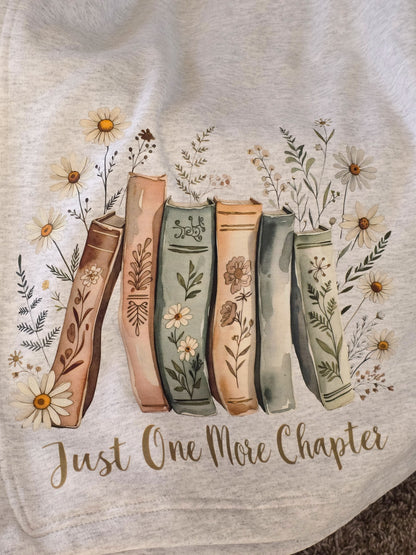 Just One More Chapter Blanket