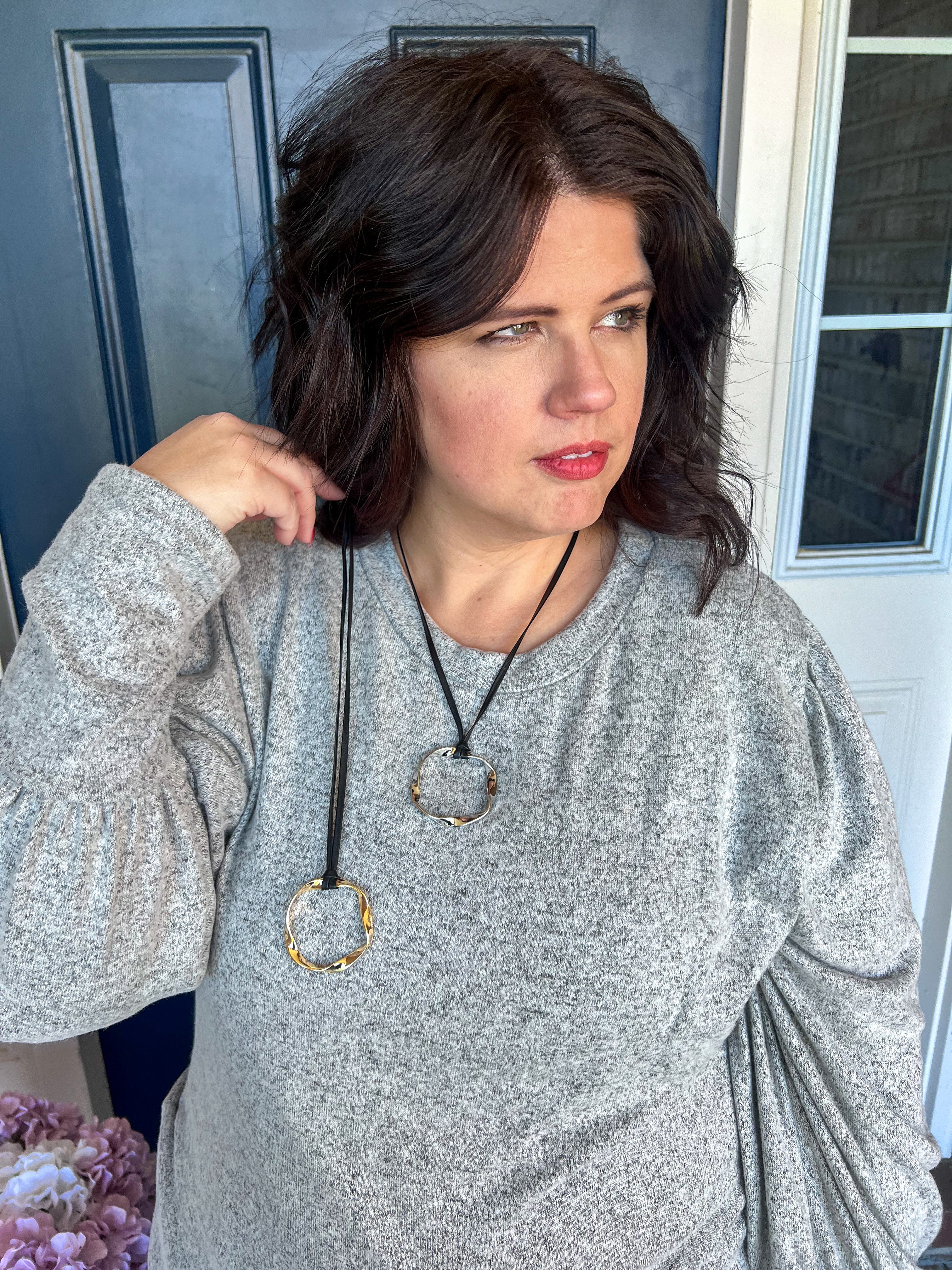 Evermore Pendant Necklace - 2 Colors!