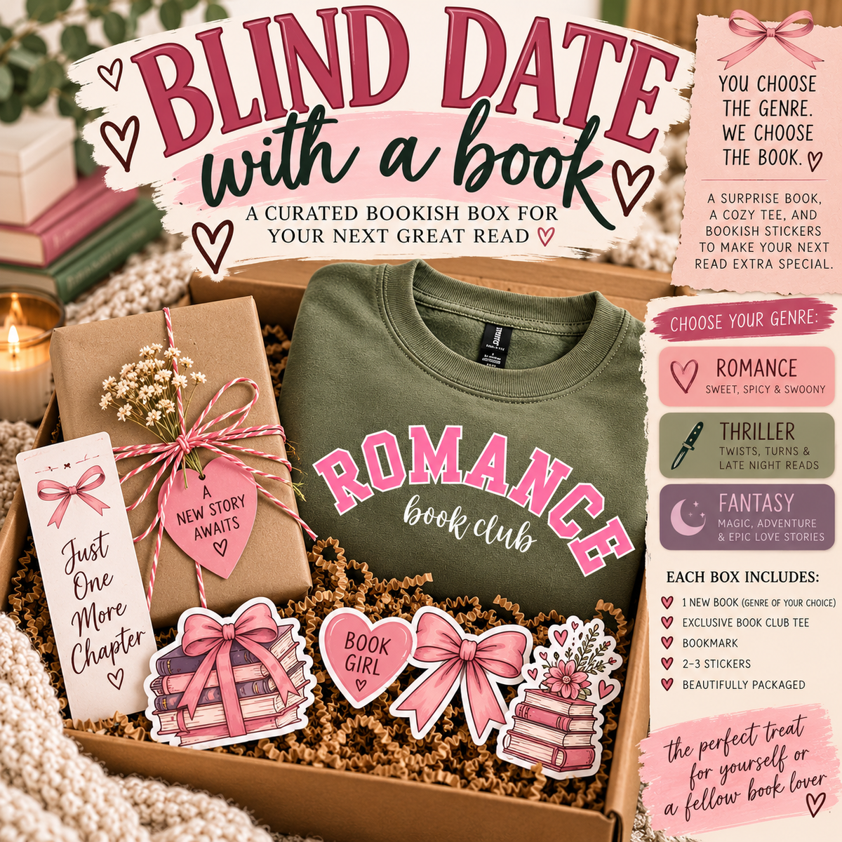 Blind Date with a Book Box