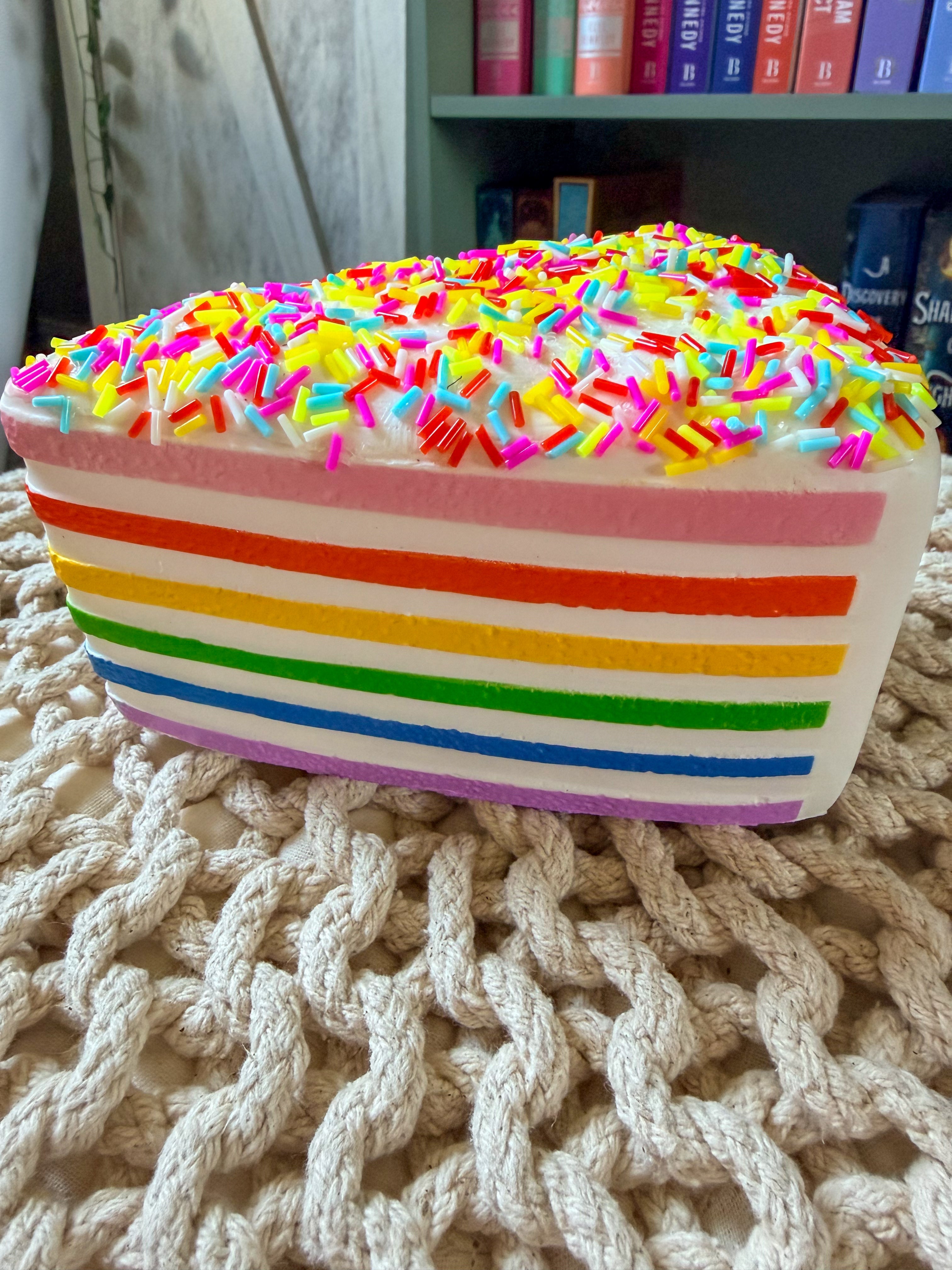 Rainbow Cake Squishy