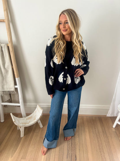 Ampersand Ave Oversized Cardigan - Boo Babe