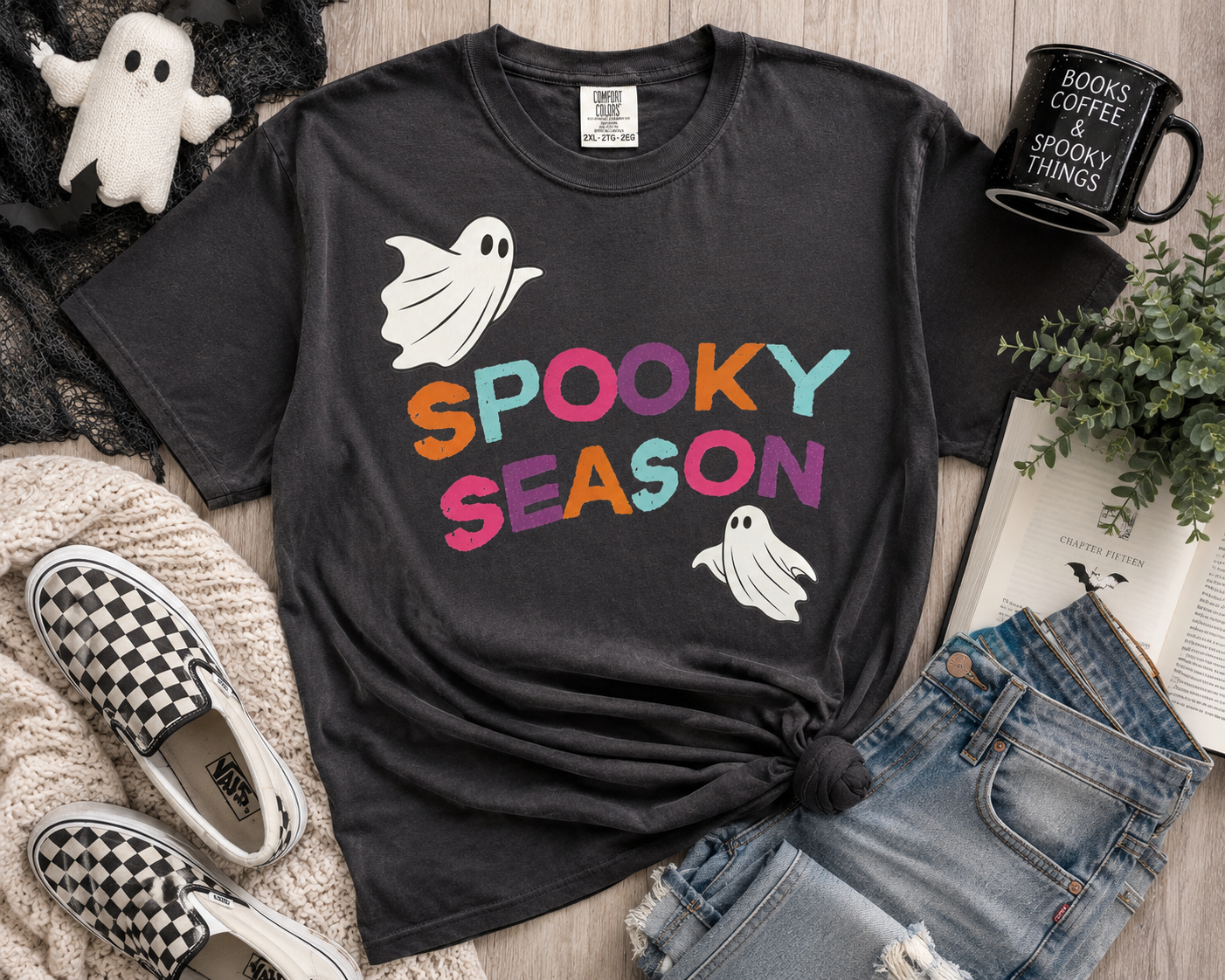 Spooky Season Ghosts Tee