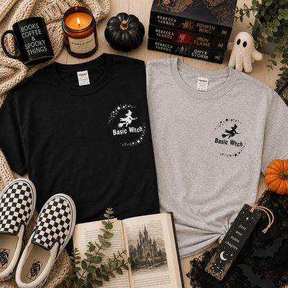 Featured Deal | Basic Witch Pocket Tee - 2 Colors!