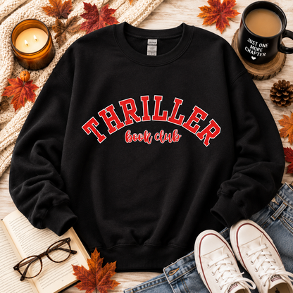 Thriller Book Club Tee or Sweatshirt