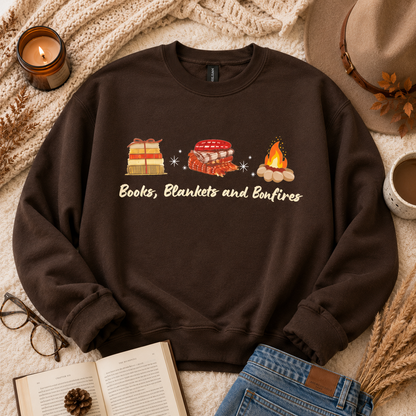 Featured Deal | Books, Blankets and Bonfires Sweatshirt