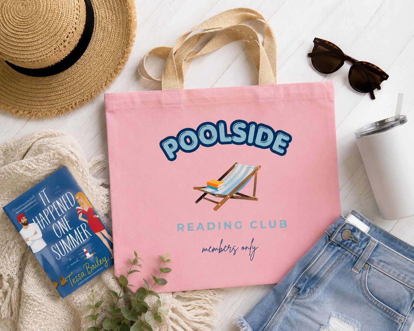 Poolside Reading Club Tote
