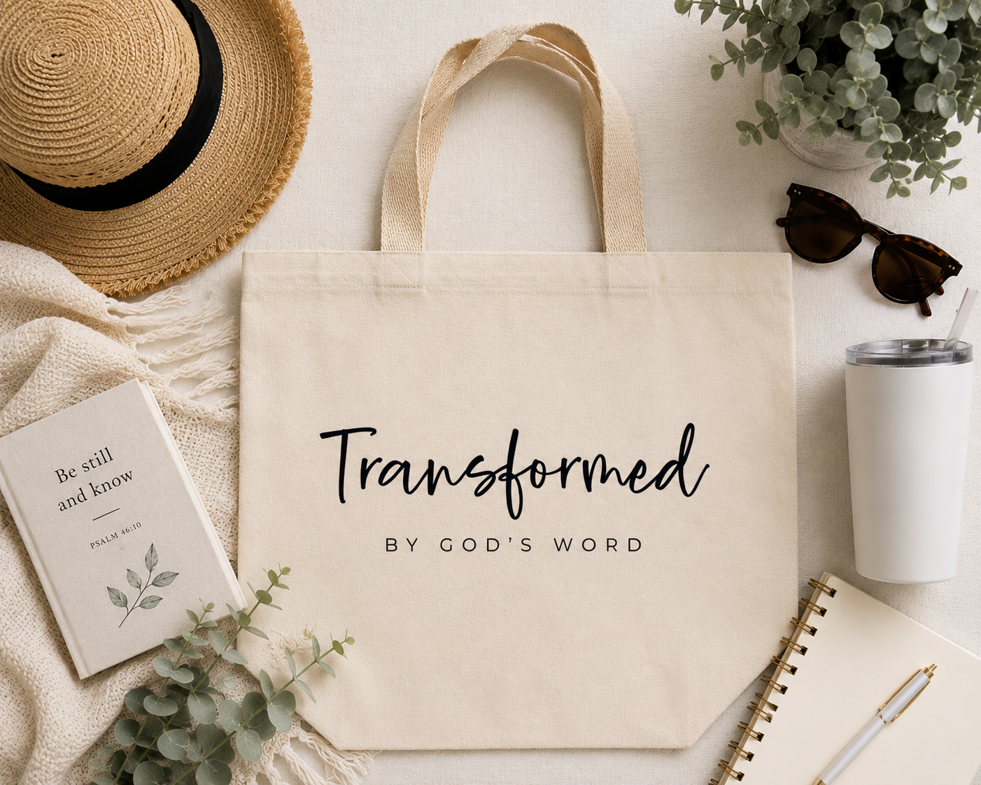 Transformed by God's Word Tote