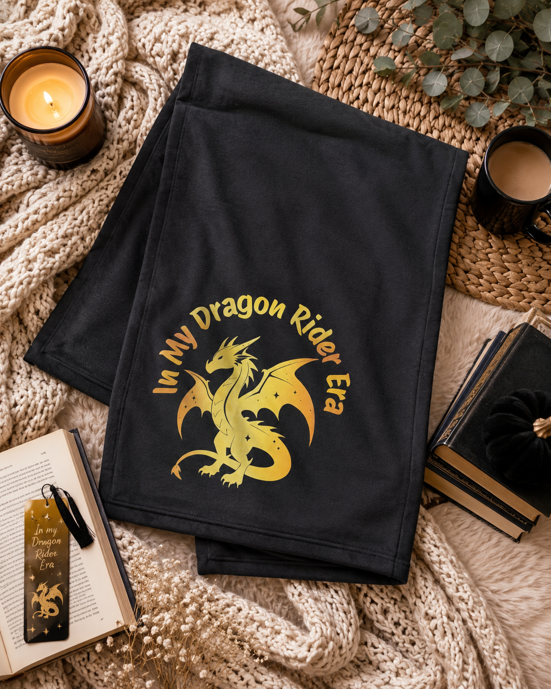In My Dragon Rider Era Blanket