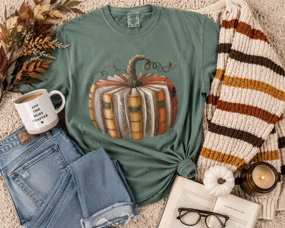 Book Pumpkin Tee or Sweatshirt